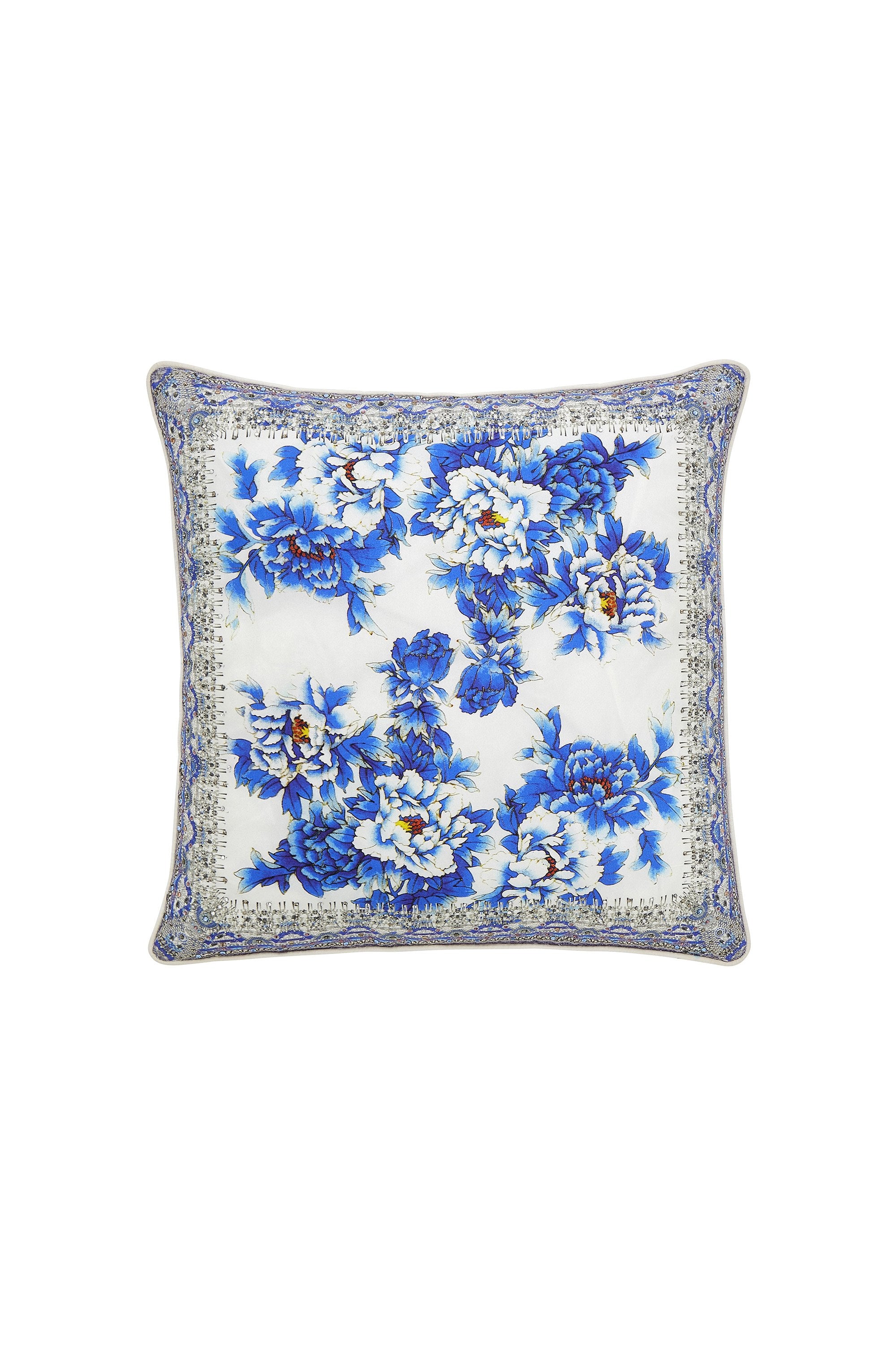 RING OF ROSES SMALL SQUARE CUSHION