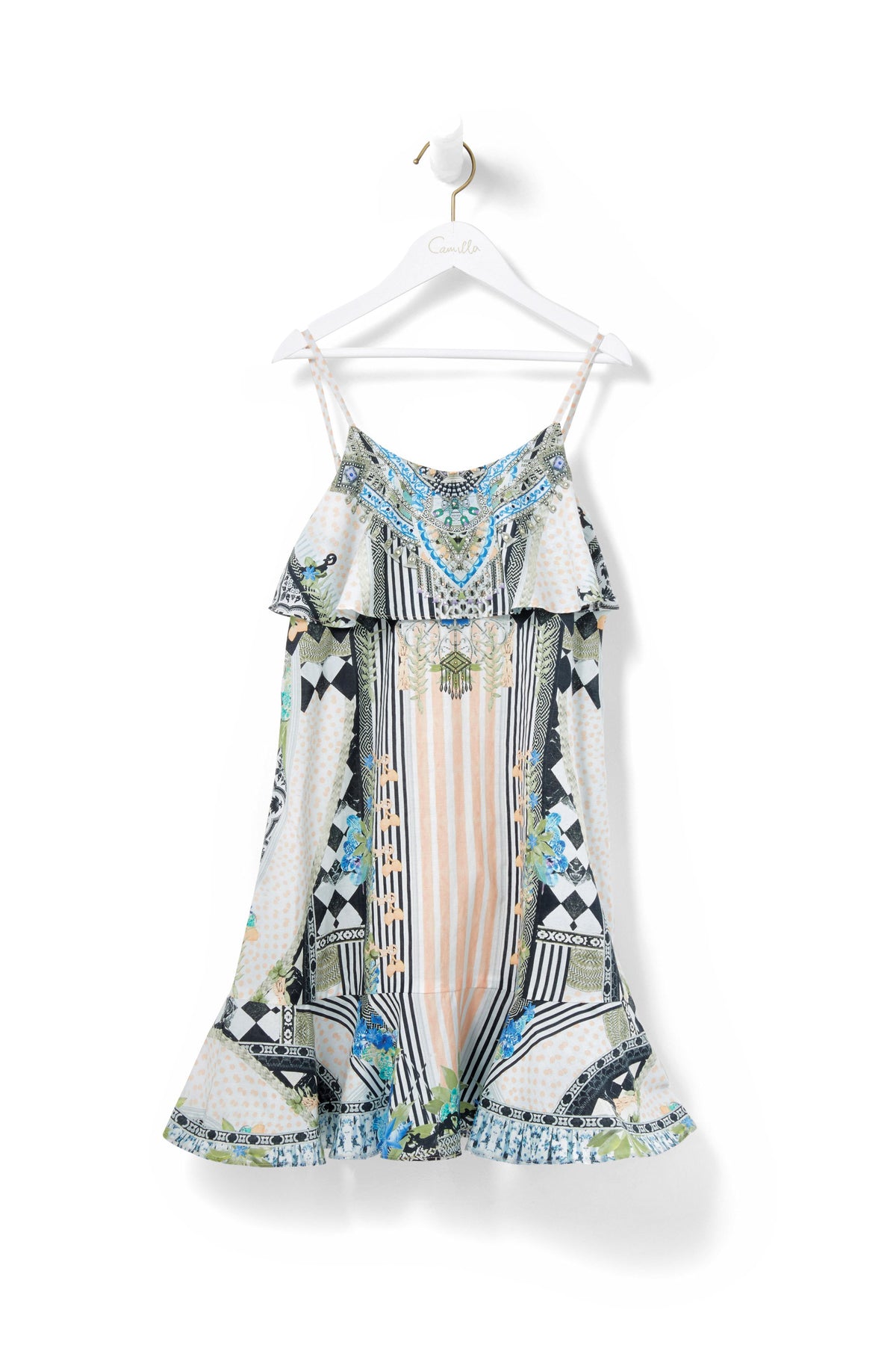 SALVADOR SECRETS KIDS FRILL DRESS