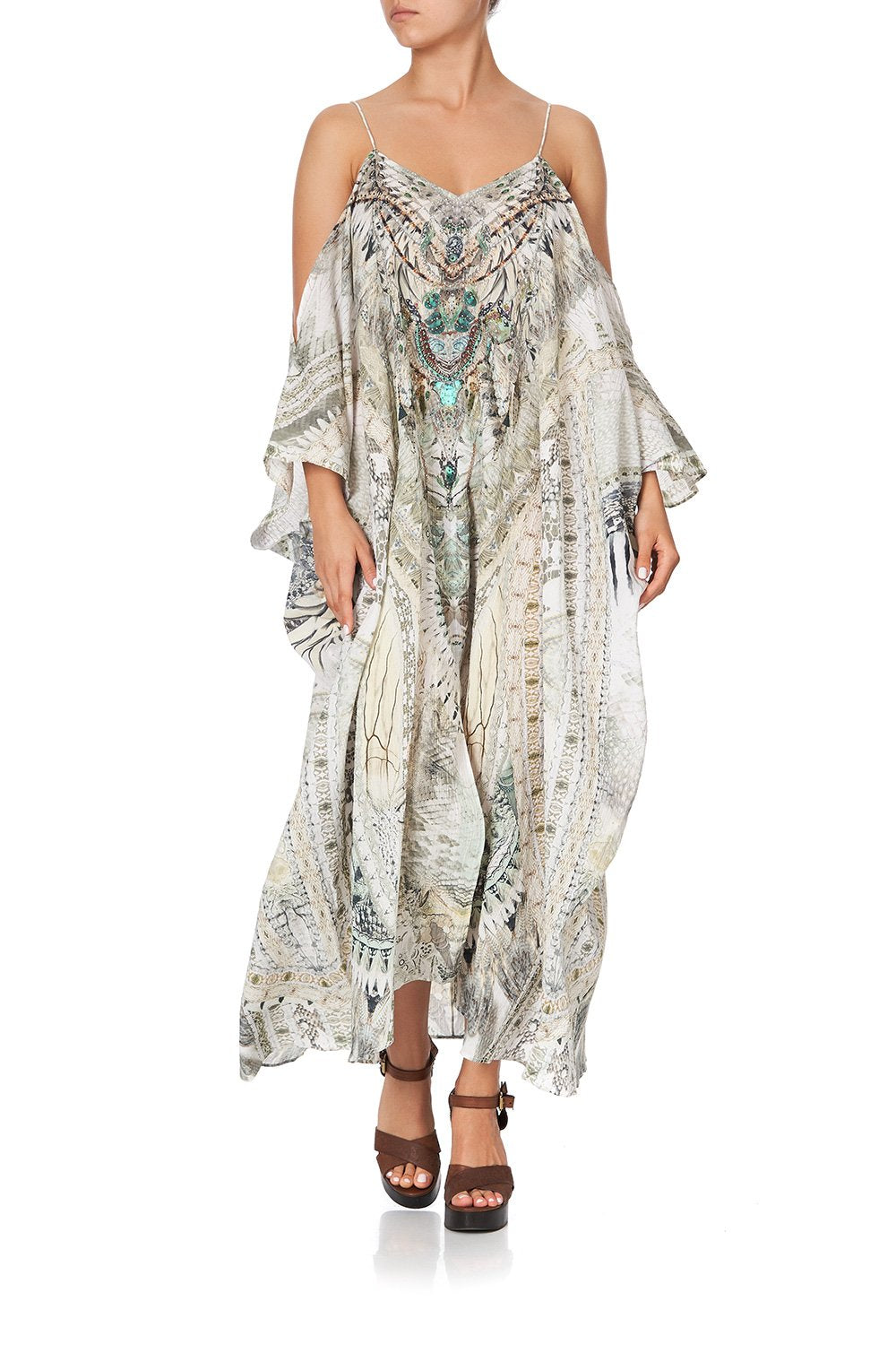 SHOESTRING STRAP KAFTAN DAINTREE DREAMING