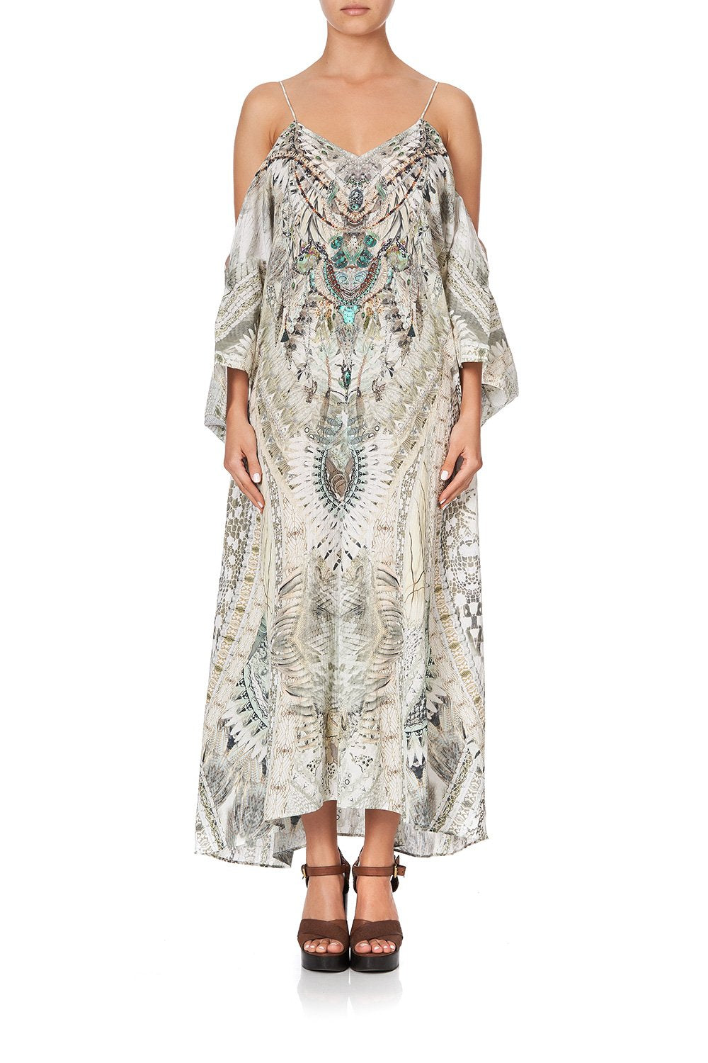 SHOESTRING STRAP KAFTAN DAINTREE DREAMING