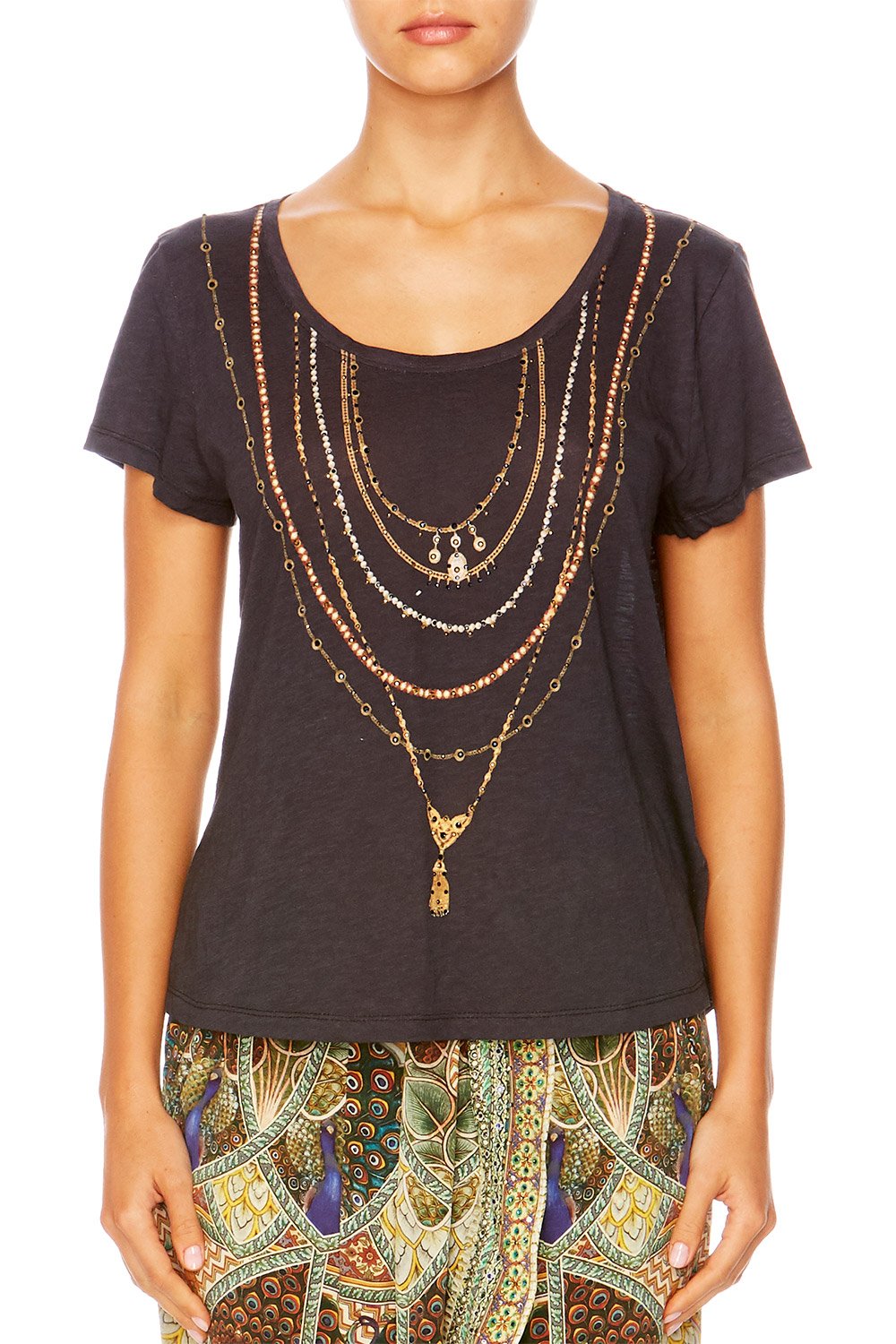 LUCKY STARS ROUND NECK T-SHIRT