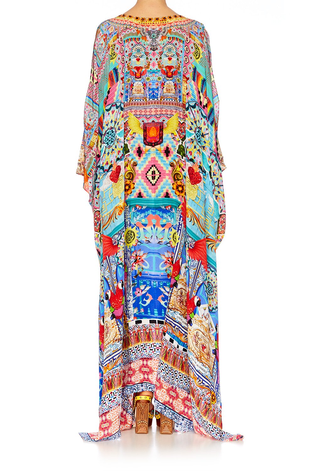 CLOSE TO MY HEART SPLIT FRONT & SLEEVE KAFTAN