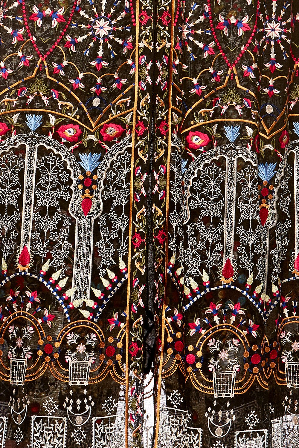 CHAMBER OF REFLECTIONS MESH ROBE W ELASTIC WAIST BACK