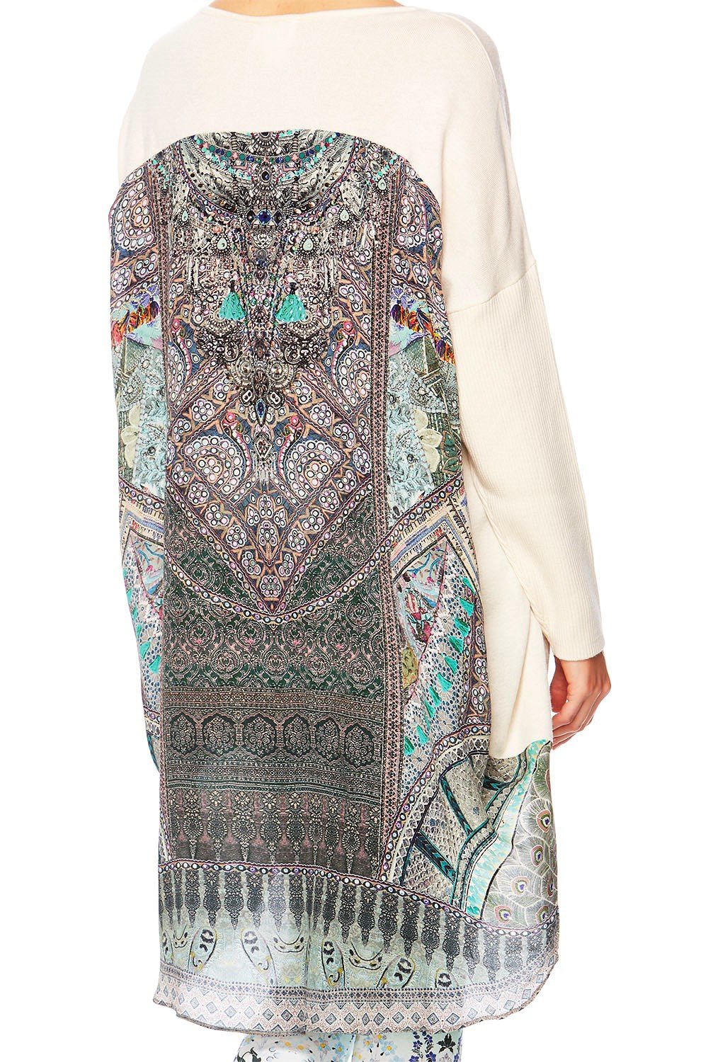 MAMAS HOME LONG SLEEVE JUMPER W PRINTED BACK