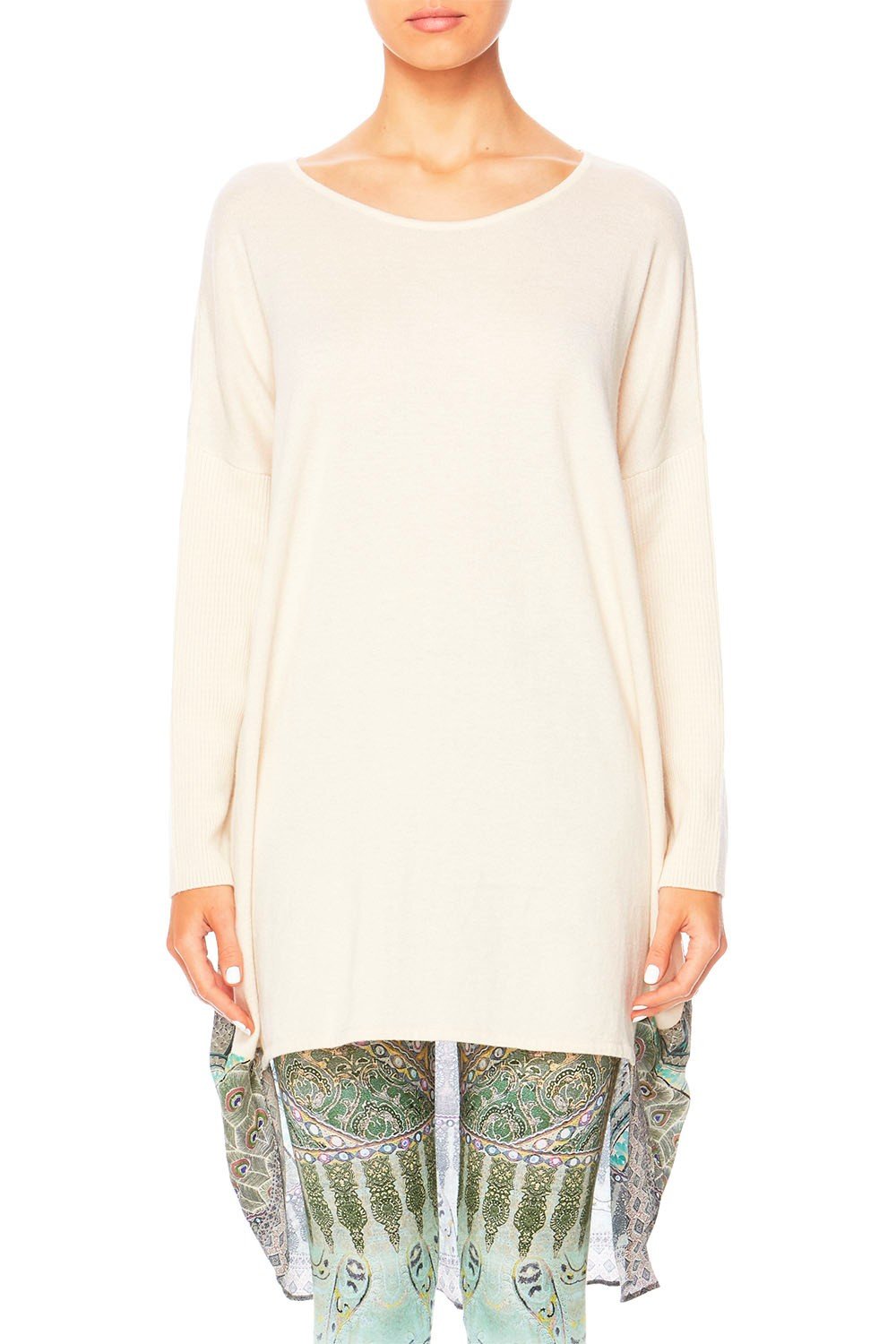 MAMAS HOME LONG SLEEVE JUMPER W PRINTED BACK