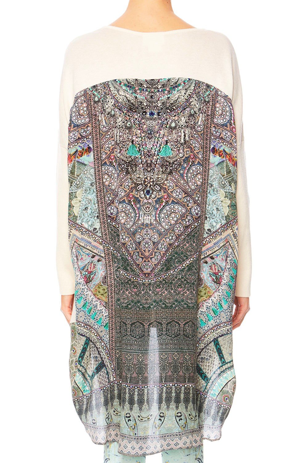 MAMAS HOME LONG SLEEVE JUMPER W PRINTED BACK