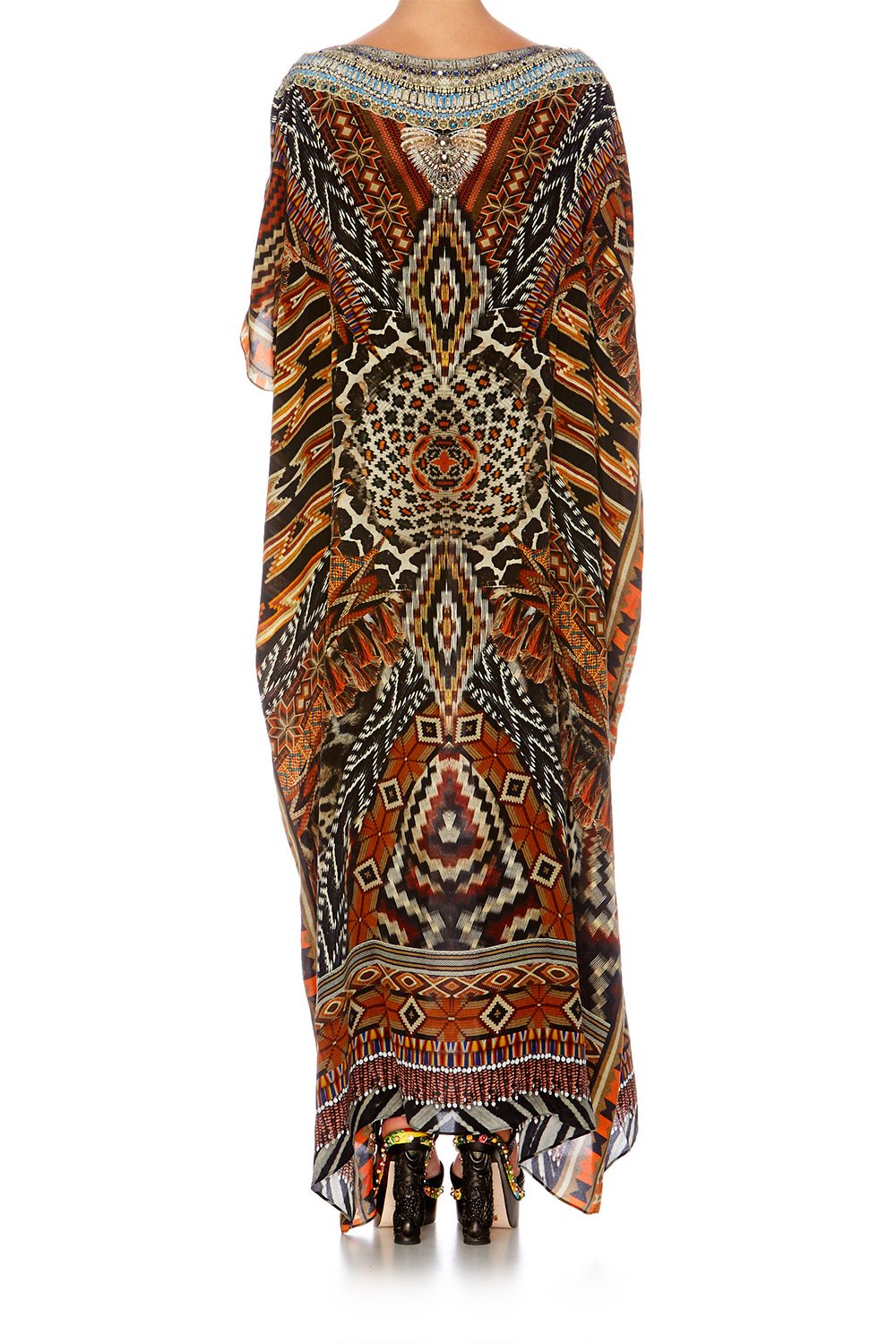 DAWN OF TIME ROUND NECK KAFTAN