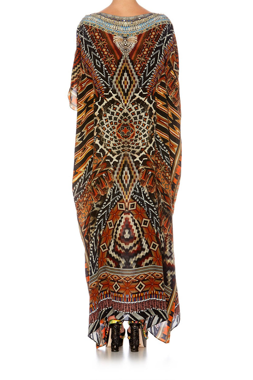 ROUND NECK LOUNGE KAFTAN RULER OF THE UNDERWORLD