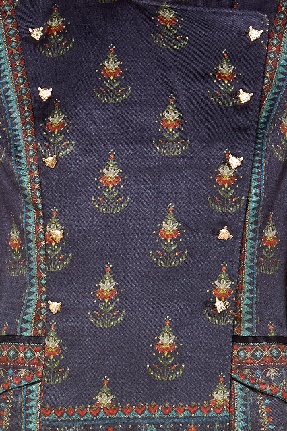 BLISS OF BOHEMIA DOUBLE BREASTED TAILORED JACKET