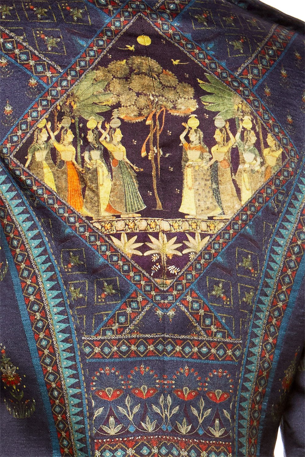 BLISS OF BOHEMIA DOUBLE BREASTED TAILORED JACKET