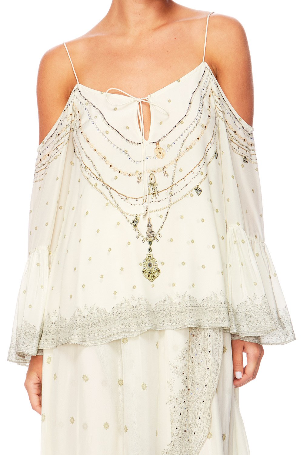 GUIDING LIGHT DROP SHOULDER TOP