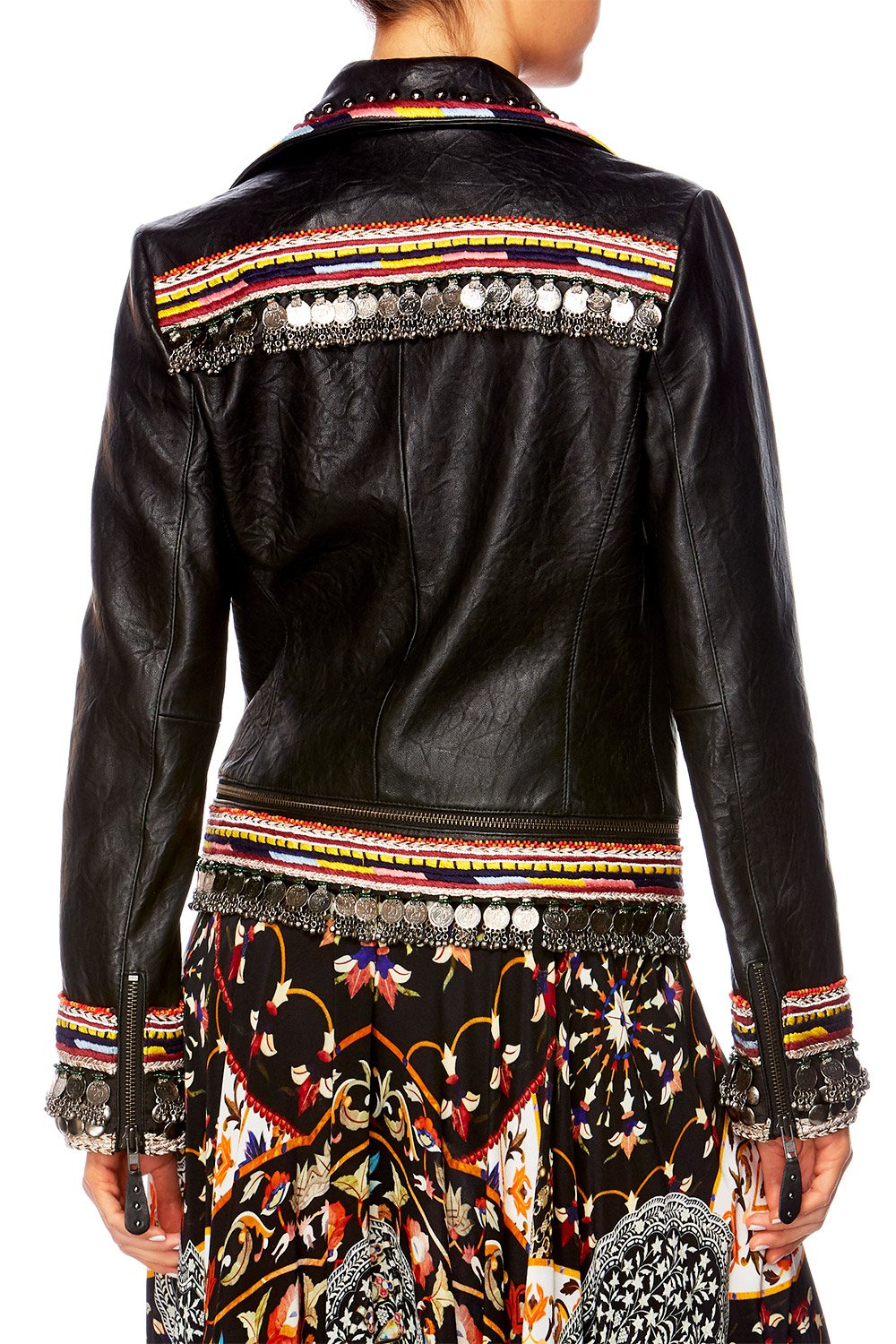 CHAMBER OF REFLECTIONS LEATHER JACKET