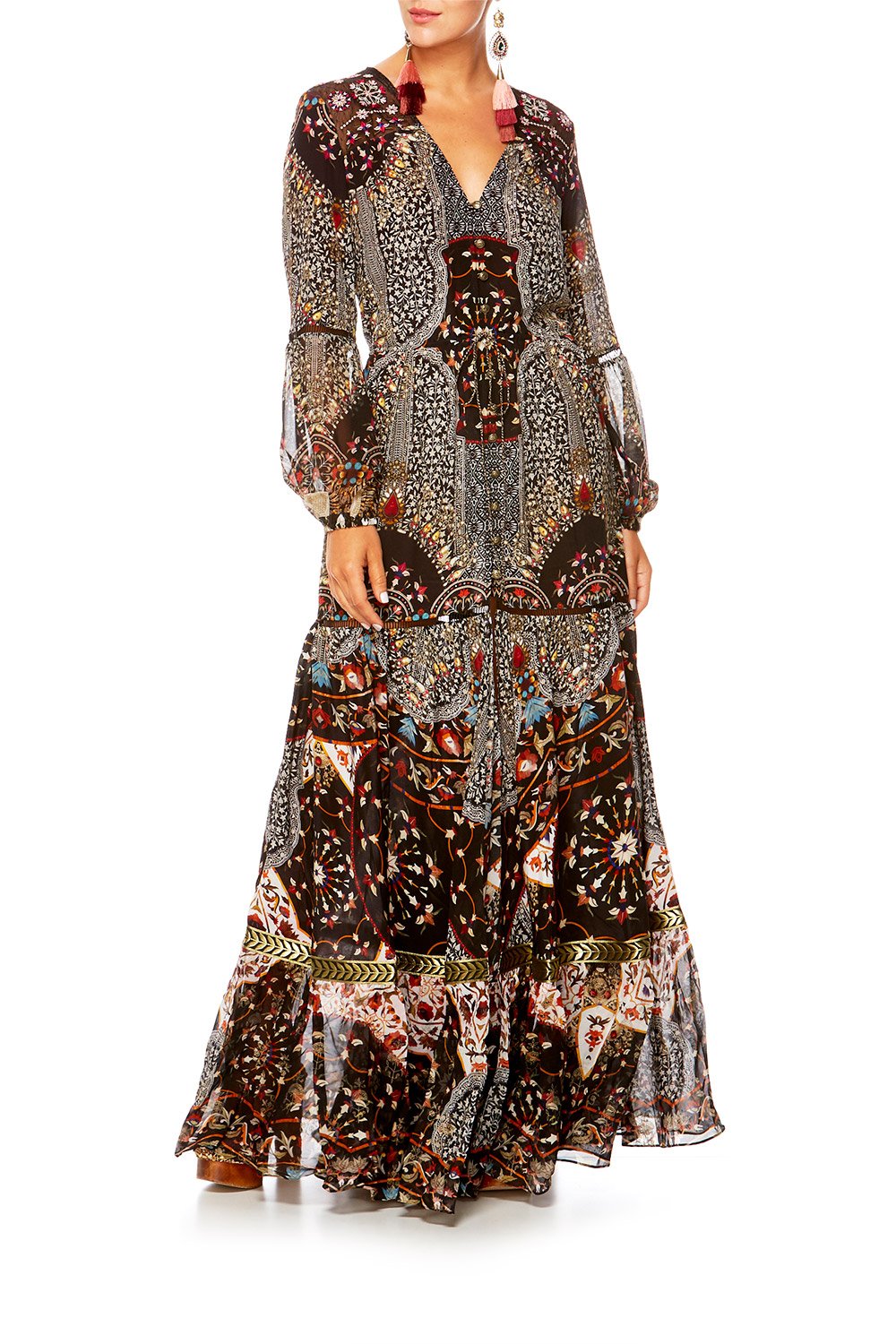 BLISS OF BOHEMIA DOUBLE BREASTED TAILORED JACKET