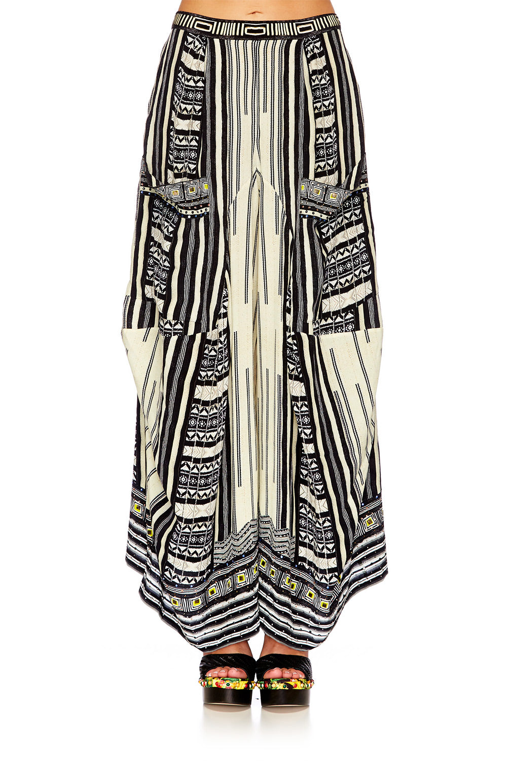 BETWEEN THE LINES WIDE LEG TROUSER W POCKETS