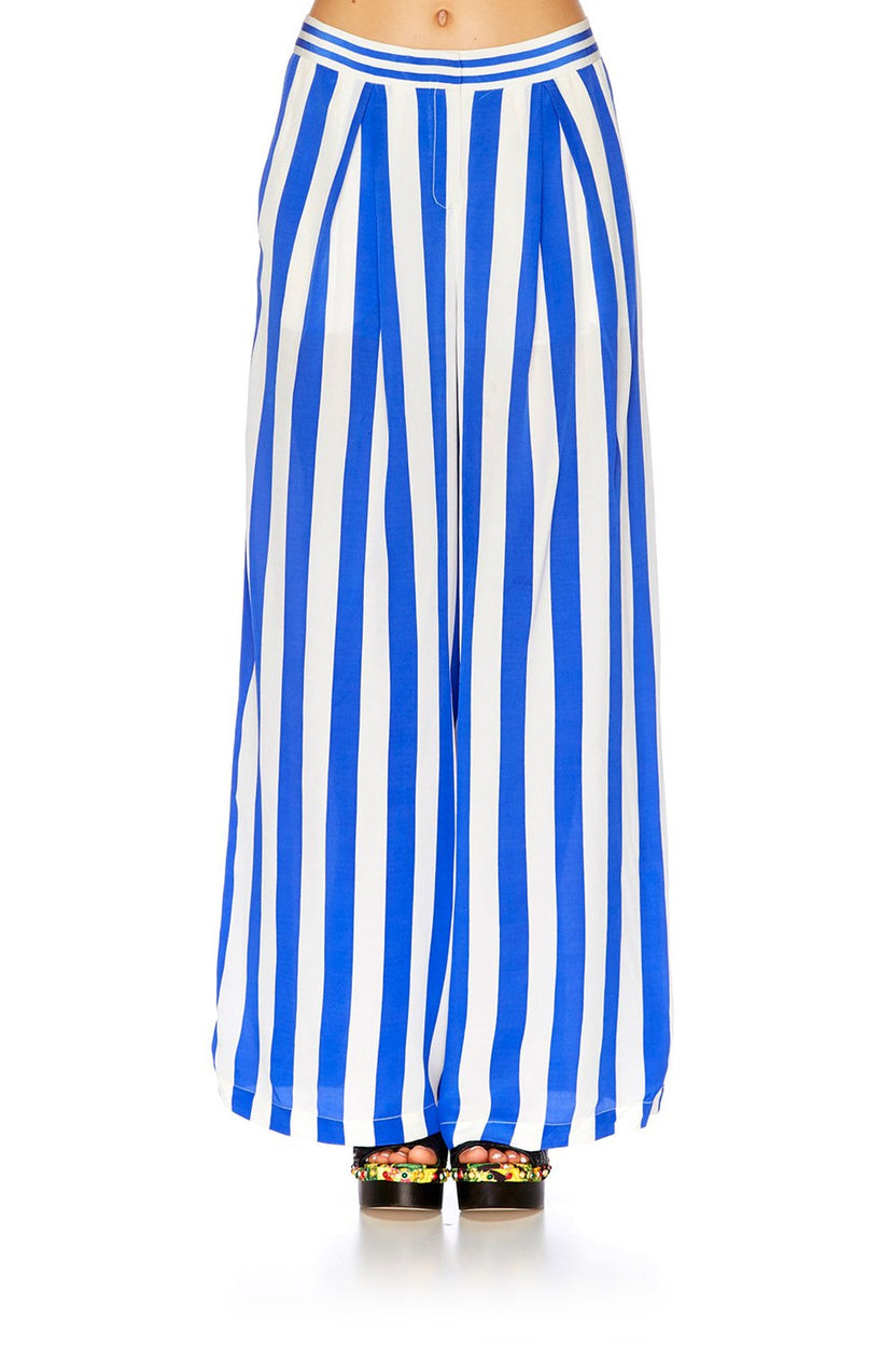 PALAZZO ELASTIC WAIST TROUSER RIO RIOT