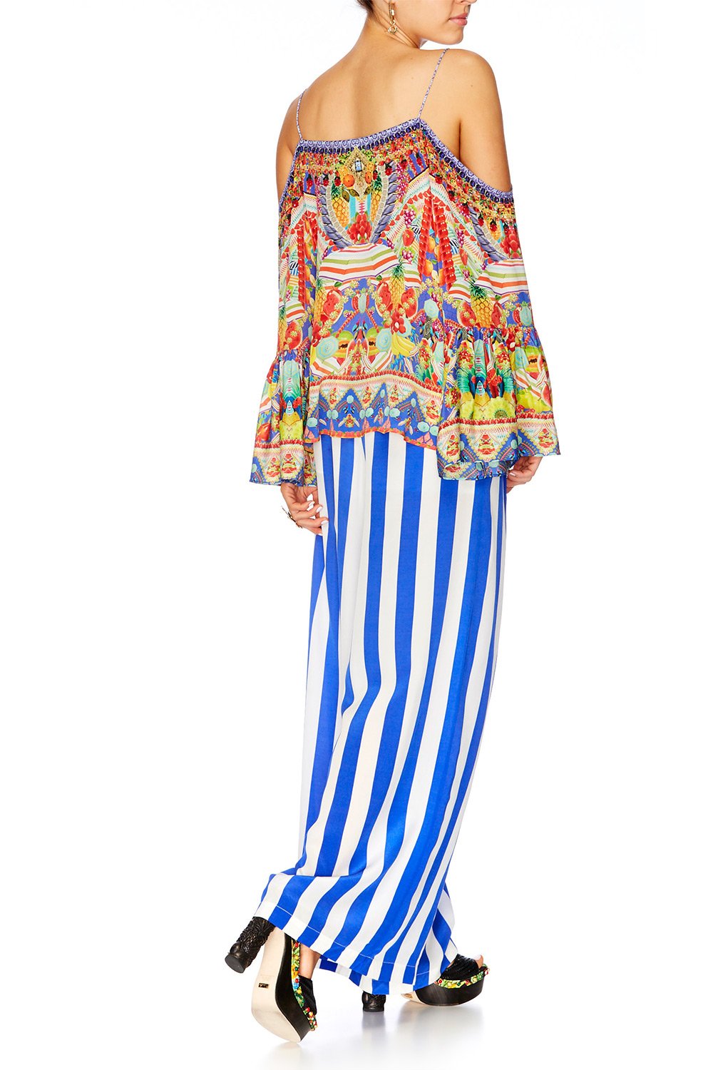 RIO RIOT DROP SHOULDER TOP