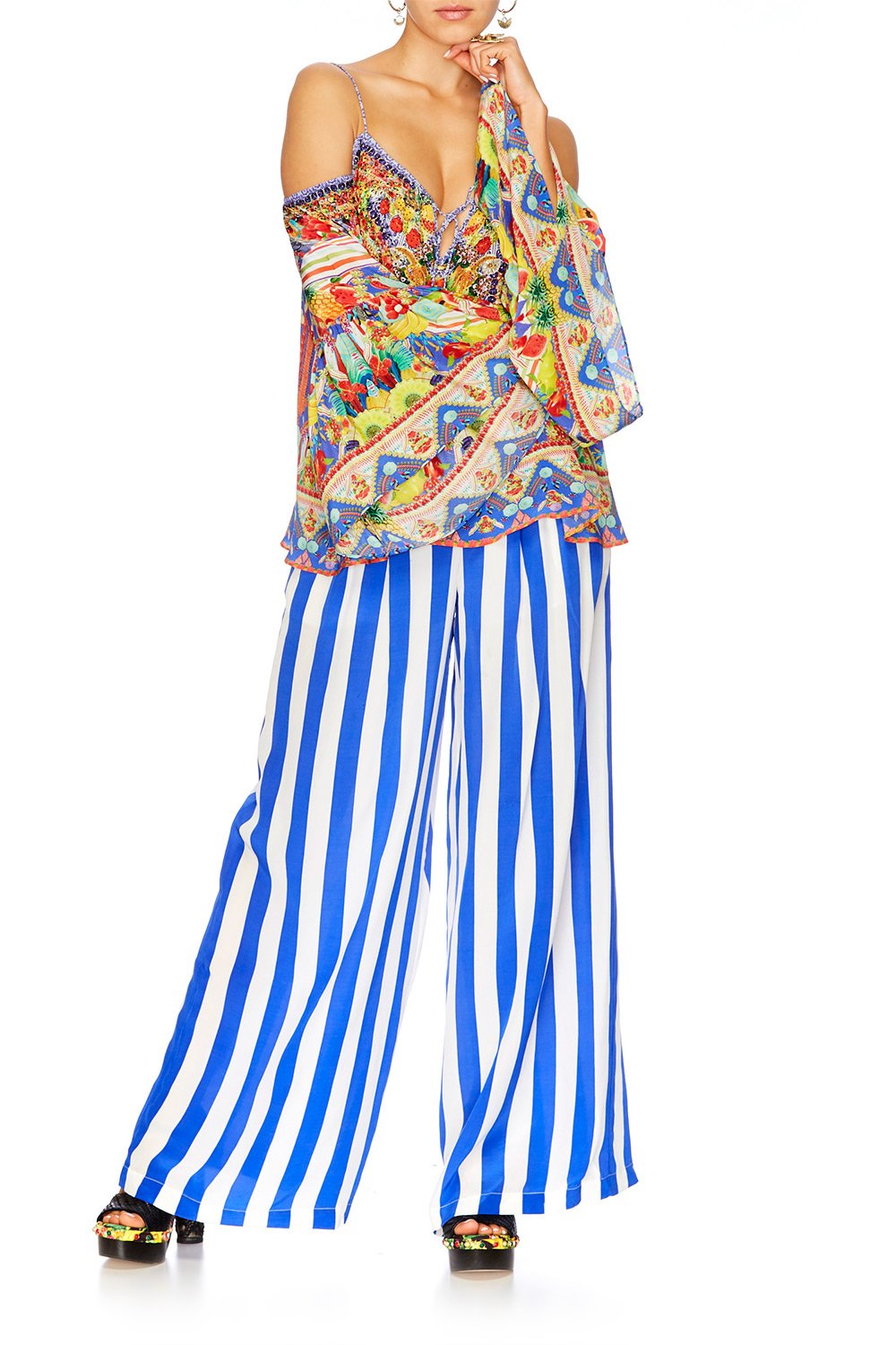 RIO RIOT DROP SHOULDER TOP