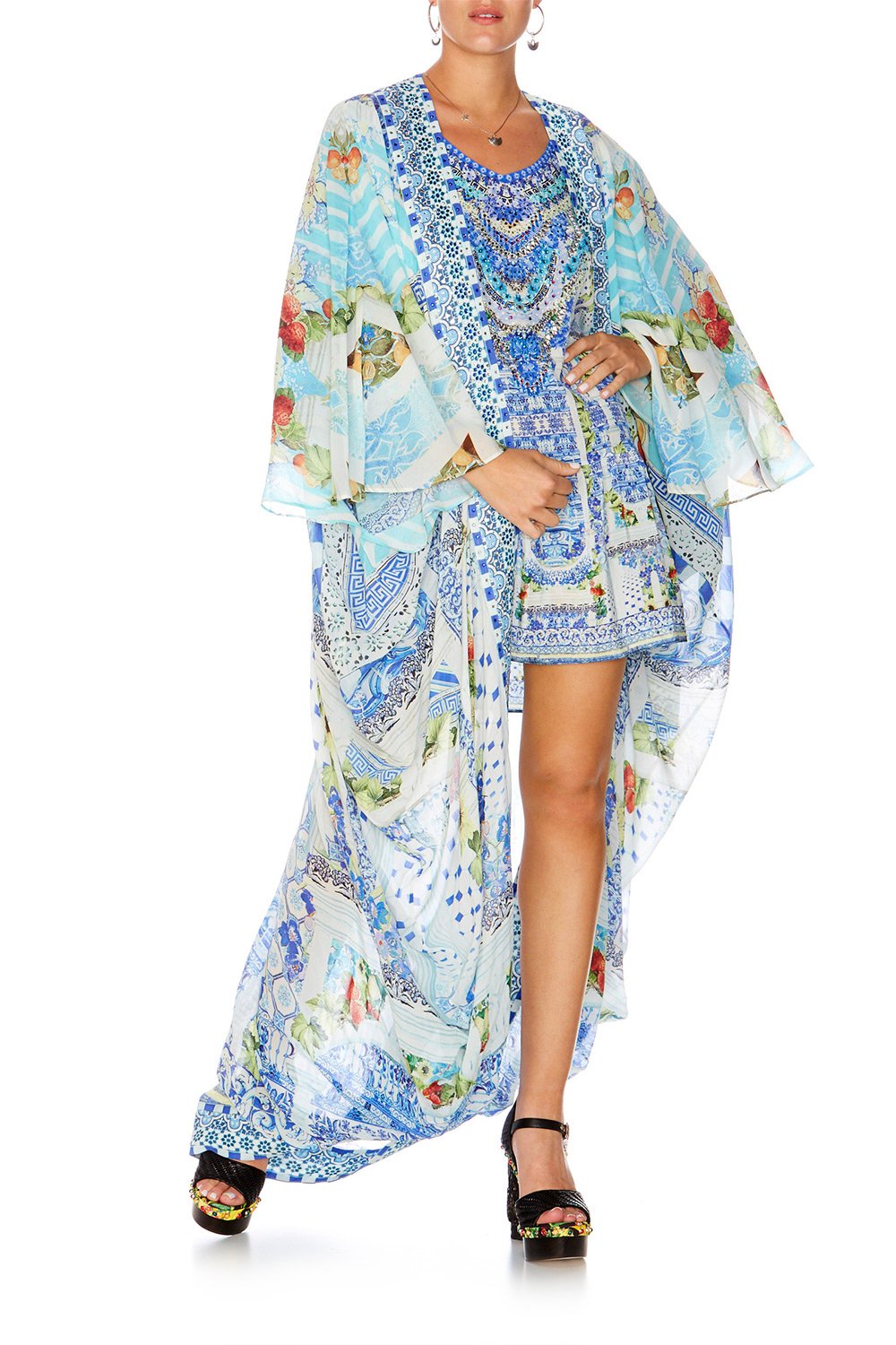 CAMILLA A NIGHT TO REMEMBER LONG CAPE