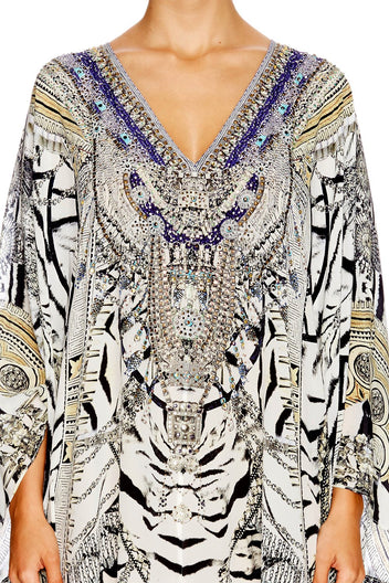 SPLIT FRONT & SLEEVE KAFTAN GRANDMA'S MANTELPIECE