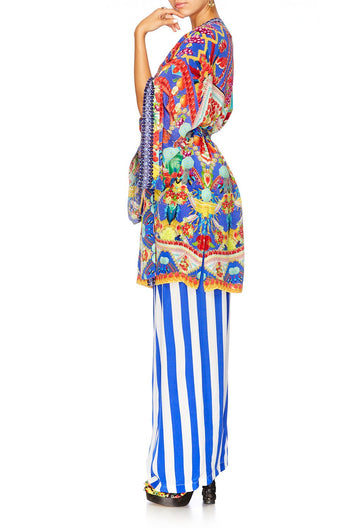 PALAZZO ELASTIC WAIST TROUSER RIO RIOT