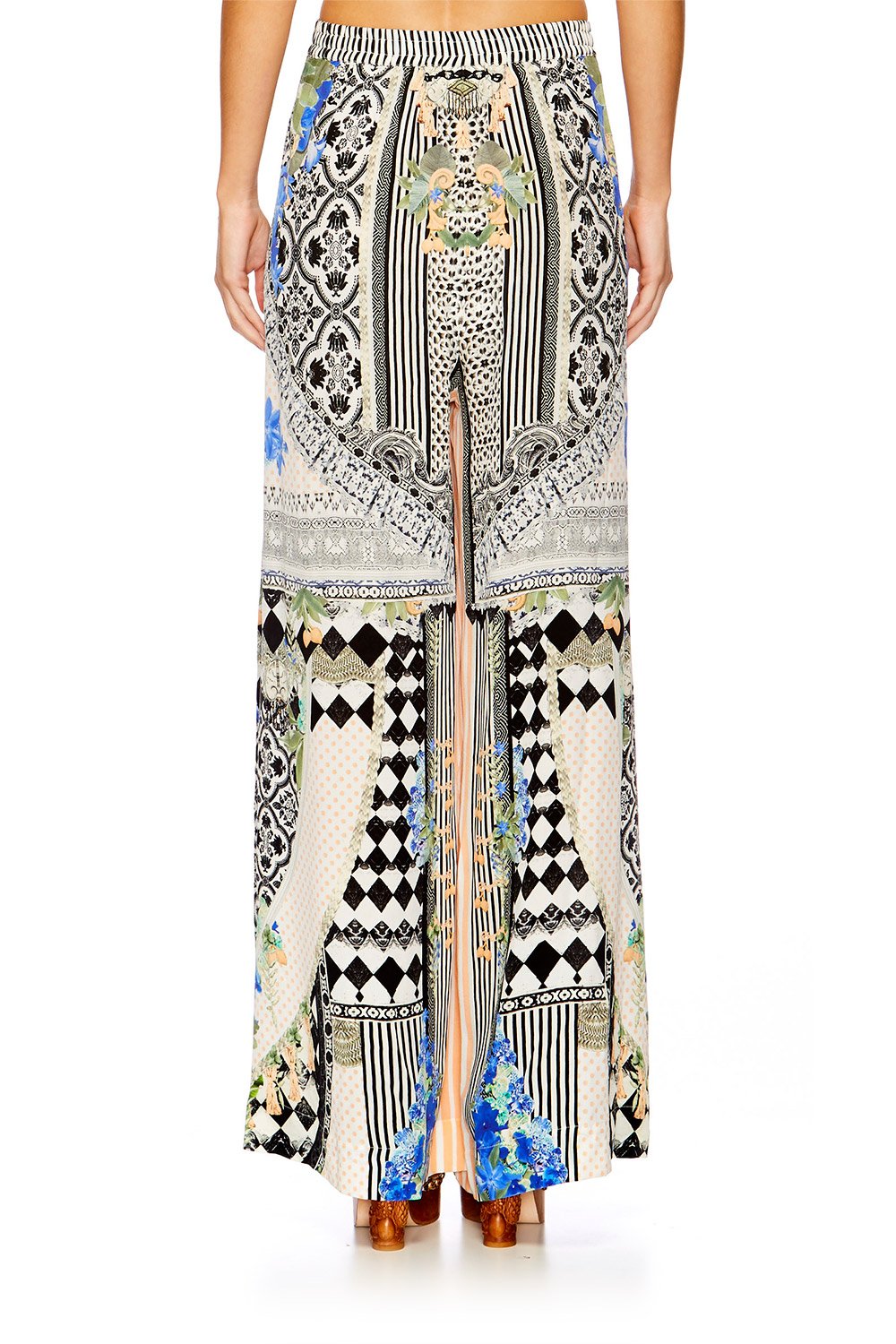 SALVADOR SECRETS OVERSIZED PLEAT PANT