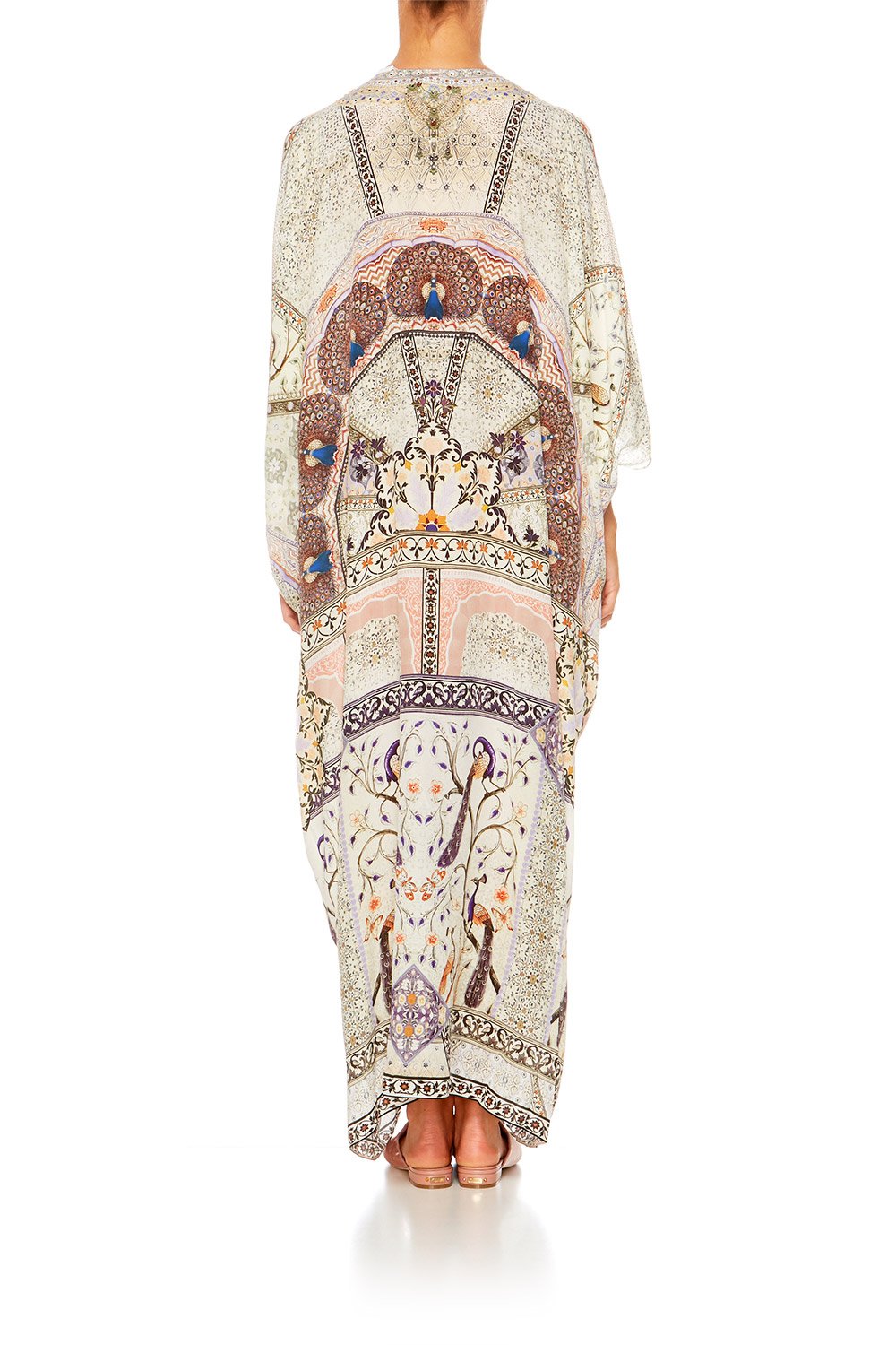 MAMA BAKSHI SPLIT SLEEVE KAFTAN W HARDWEAR