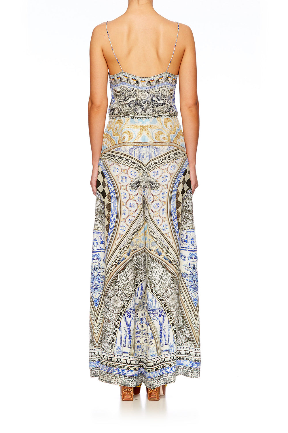 LOST IN A DREAM LOW V CROSS FRONT JUMPSUIT