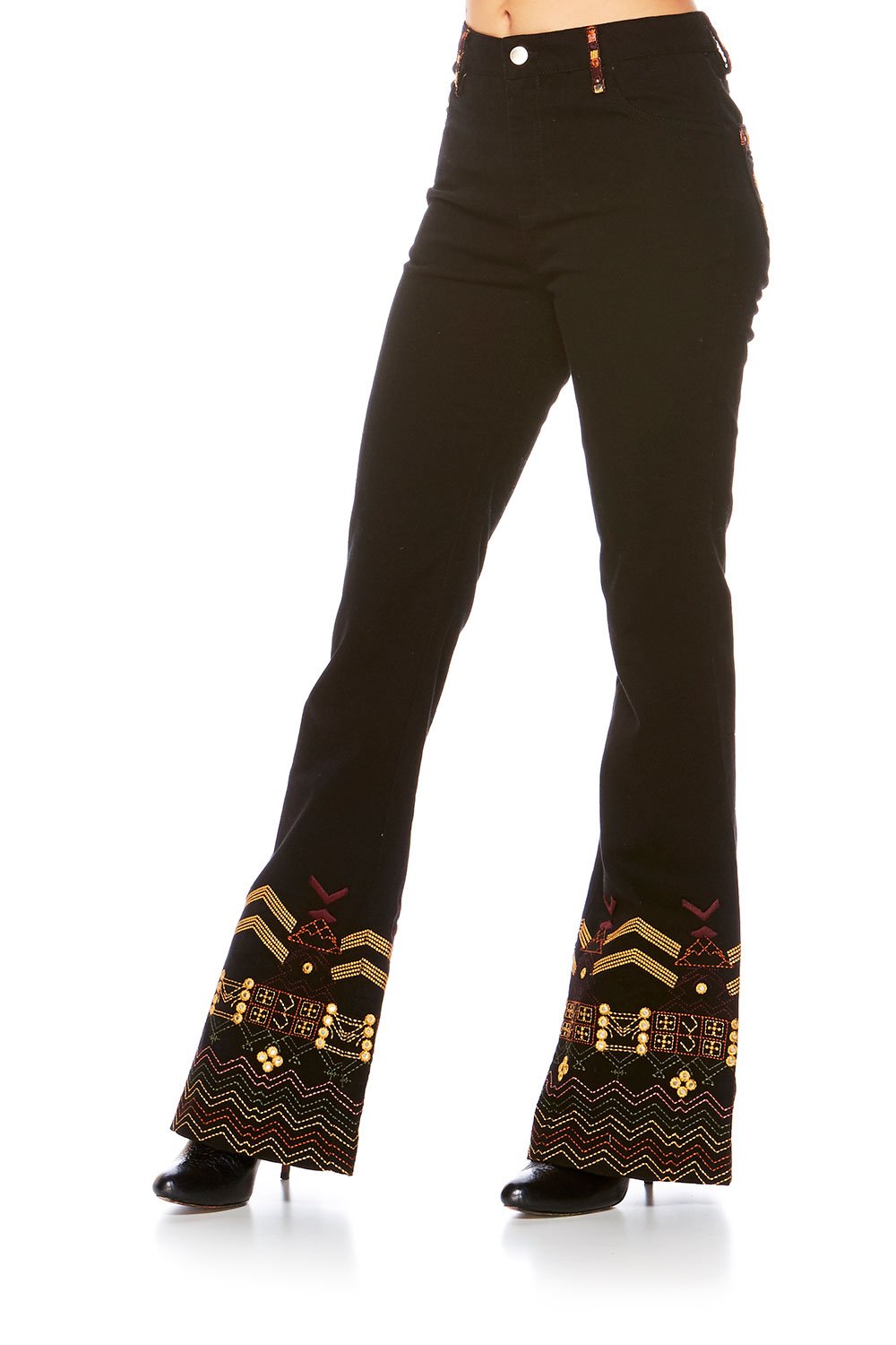 THE PATH HIGH WAISTED FLARED JEAN