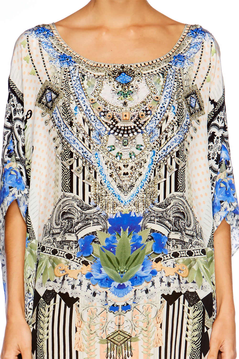 ROUND NECK KAFTAN GUARDIAN OF SECRETS main image 0