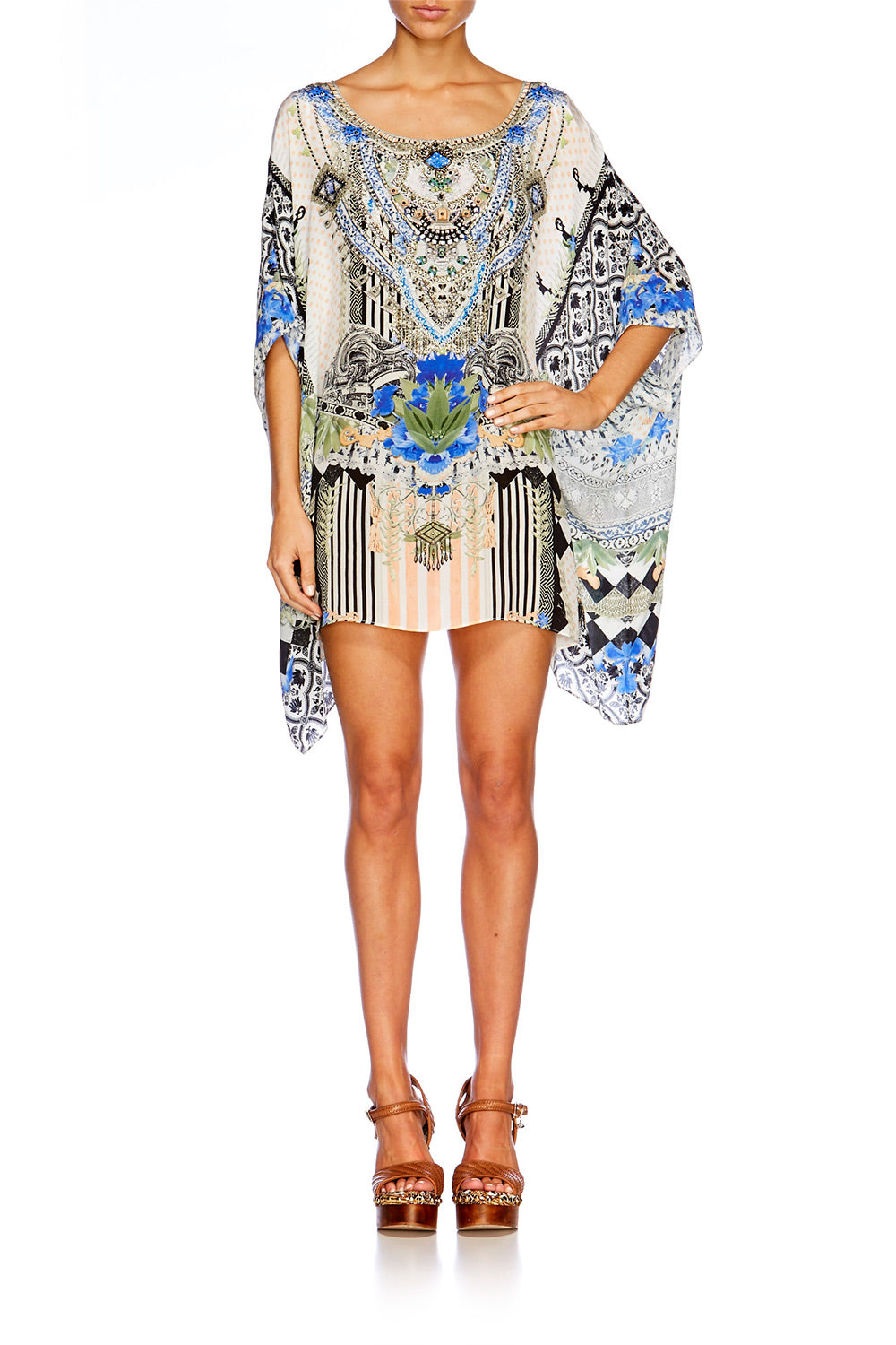 SHORT ROUND NECK KAFTAN CORRIDOR OF CALM
