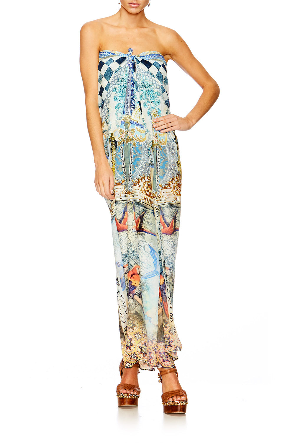 LOVERS DREAM ROUND NECK KAFTAN