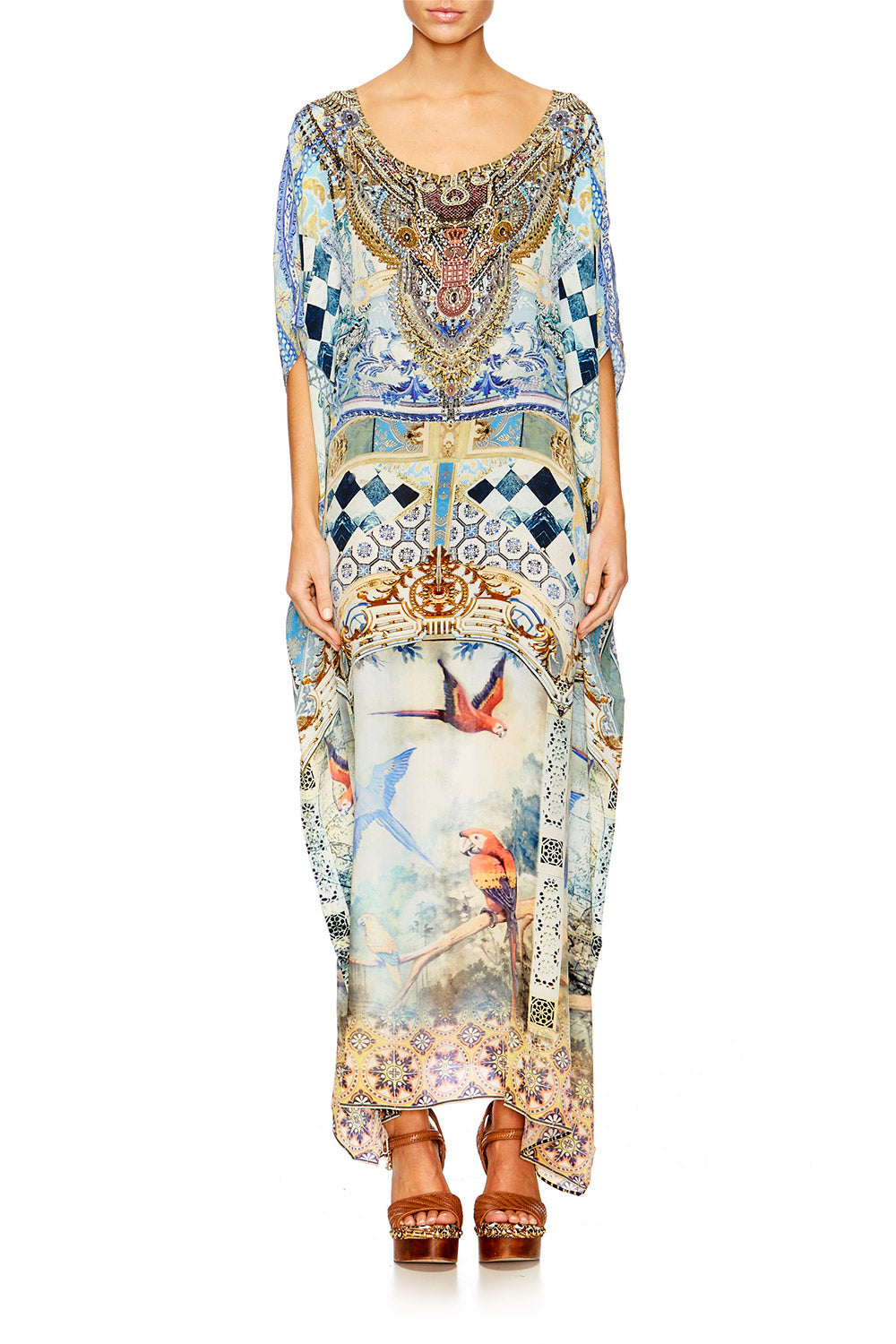 LOVERS DREAM ROUND NECK KAFTAN