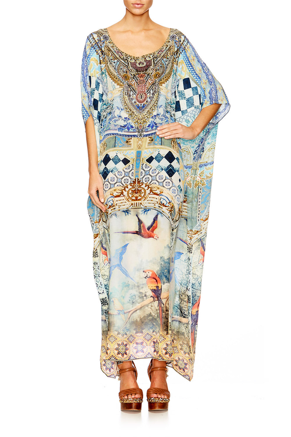 LOVERS DREAM ROUND NECK KAFTAN