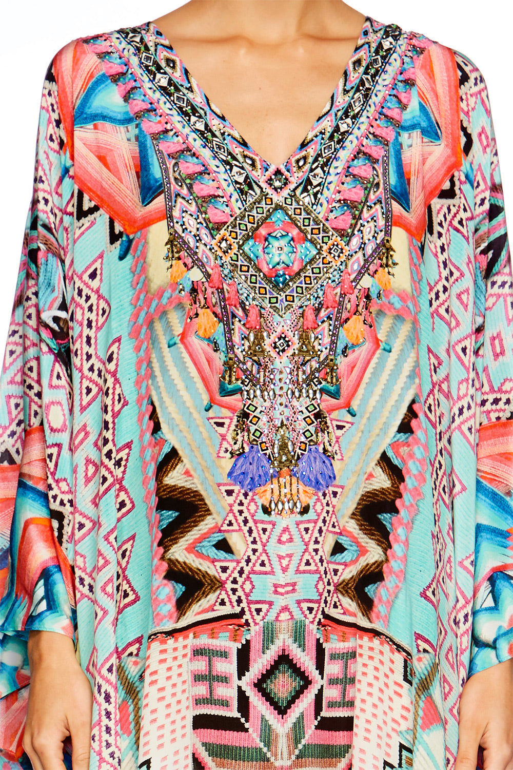 MOCHILLA CHILLER SLIT FRONT & SLEEVE KAFTAN