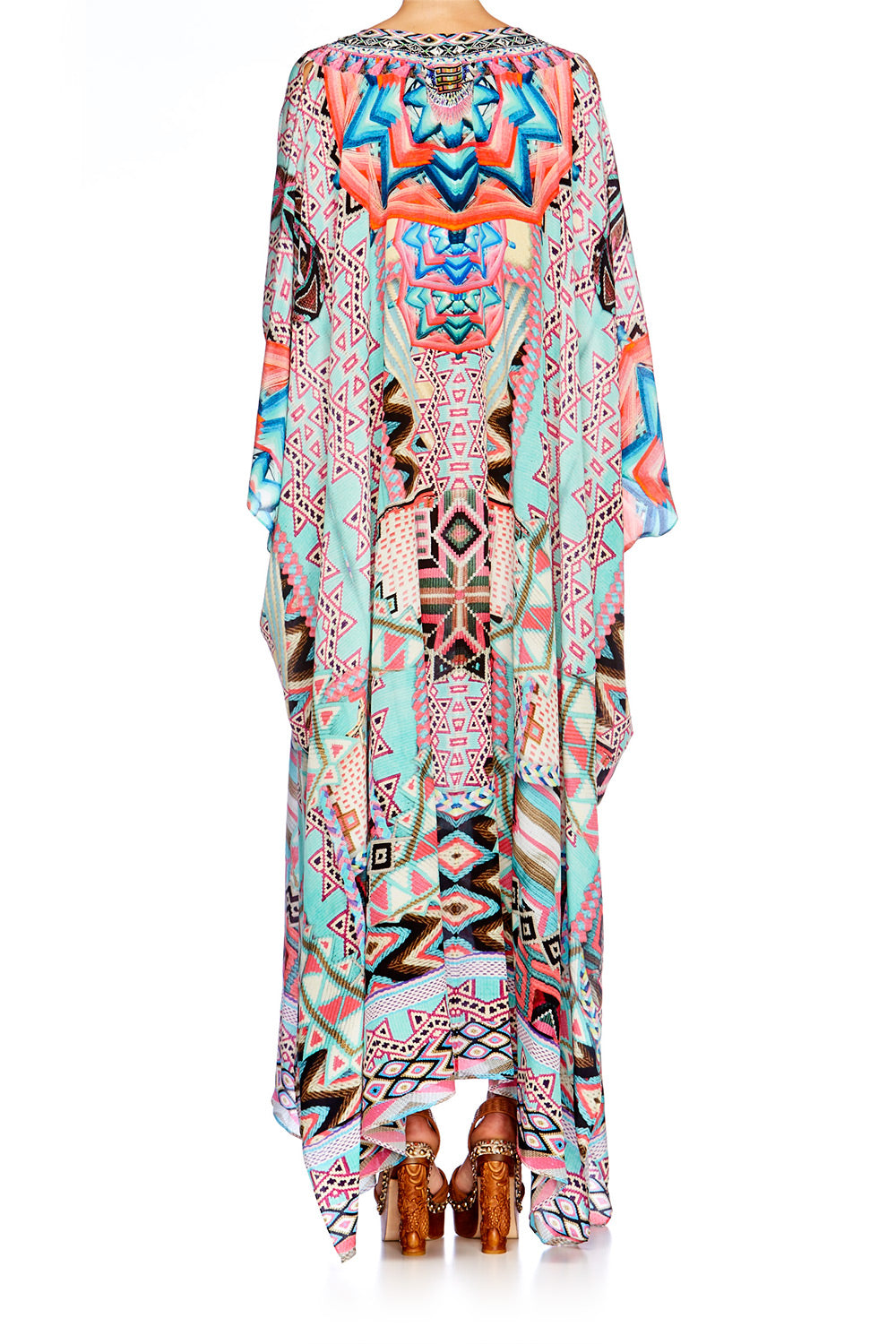 MOCHILLA CHILLER SLIT FRONT & SLEEVE KAFTAN
