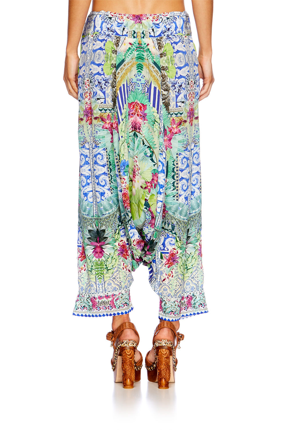 BAHIA BLISS HAREM PANTS W SIDE SPLIT