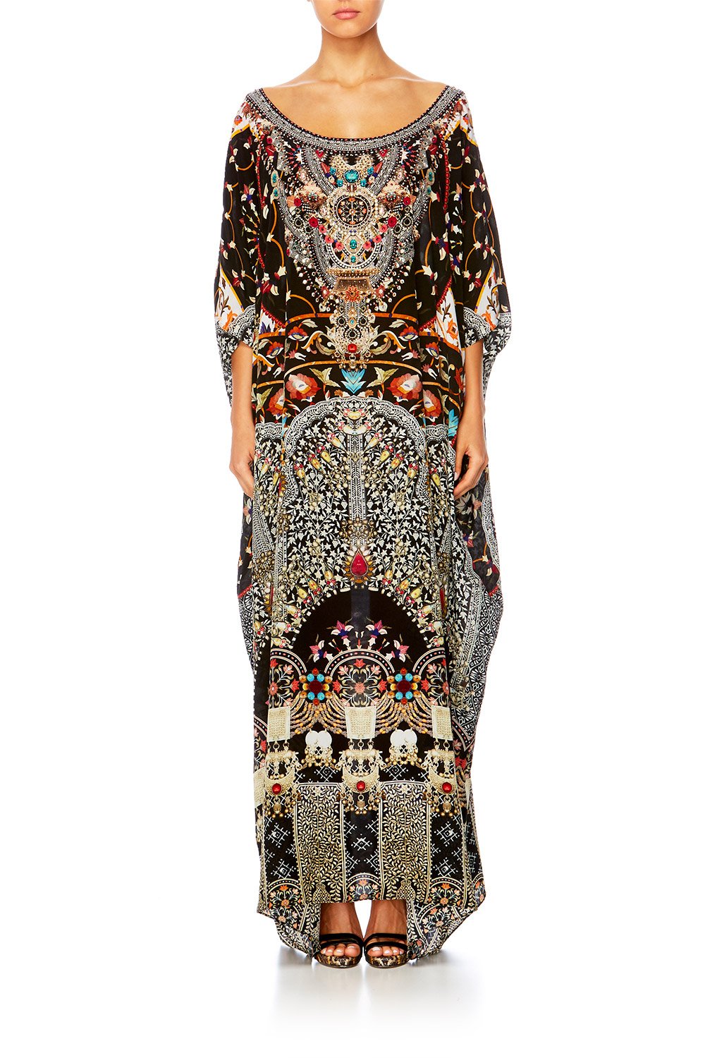 CHAMBER OF REFLECTIONS ROUND NECK KAFTAN