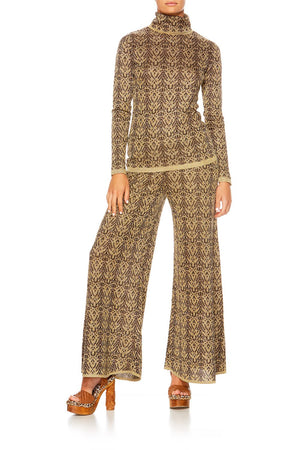 THE GYPSY LOUNGE KNITTED LONG SLEEVE SKIVVY