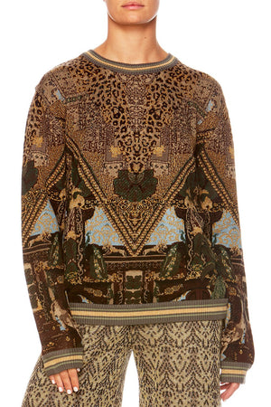 THE GYPSY LOUNGE ROUND NECK SWEATER