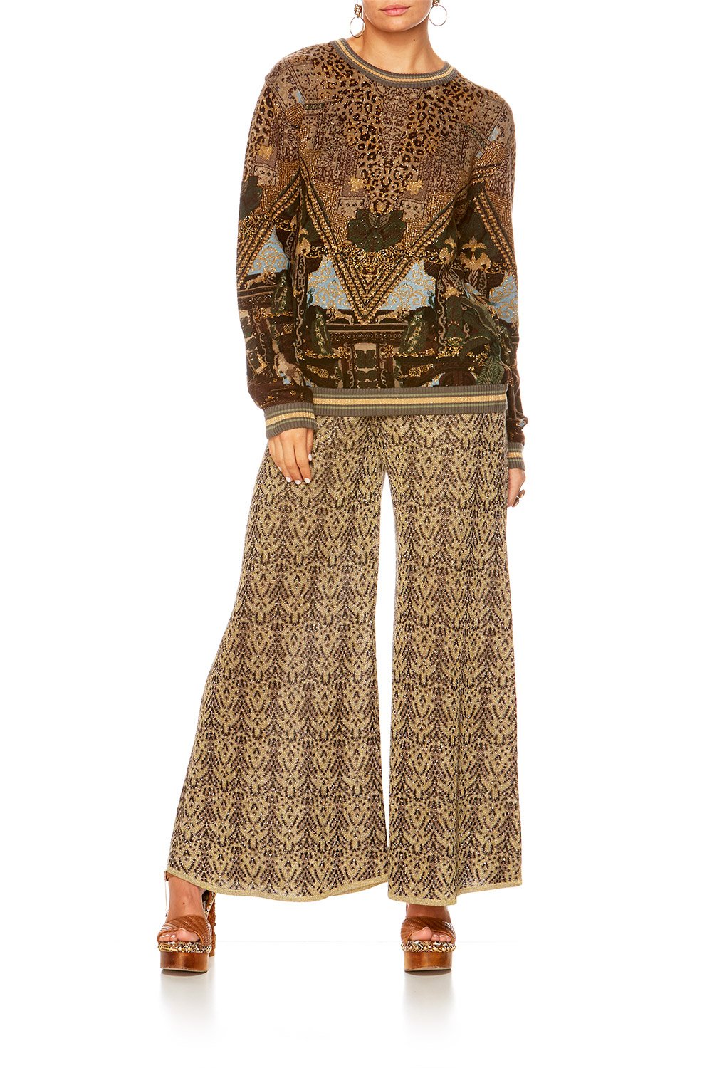 THE GYPSY LOUNGE ROUND NECK SWEATER