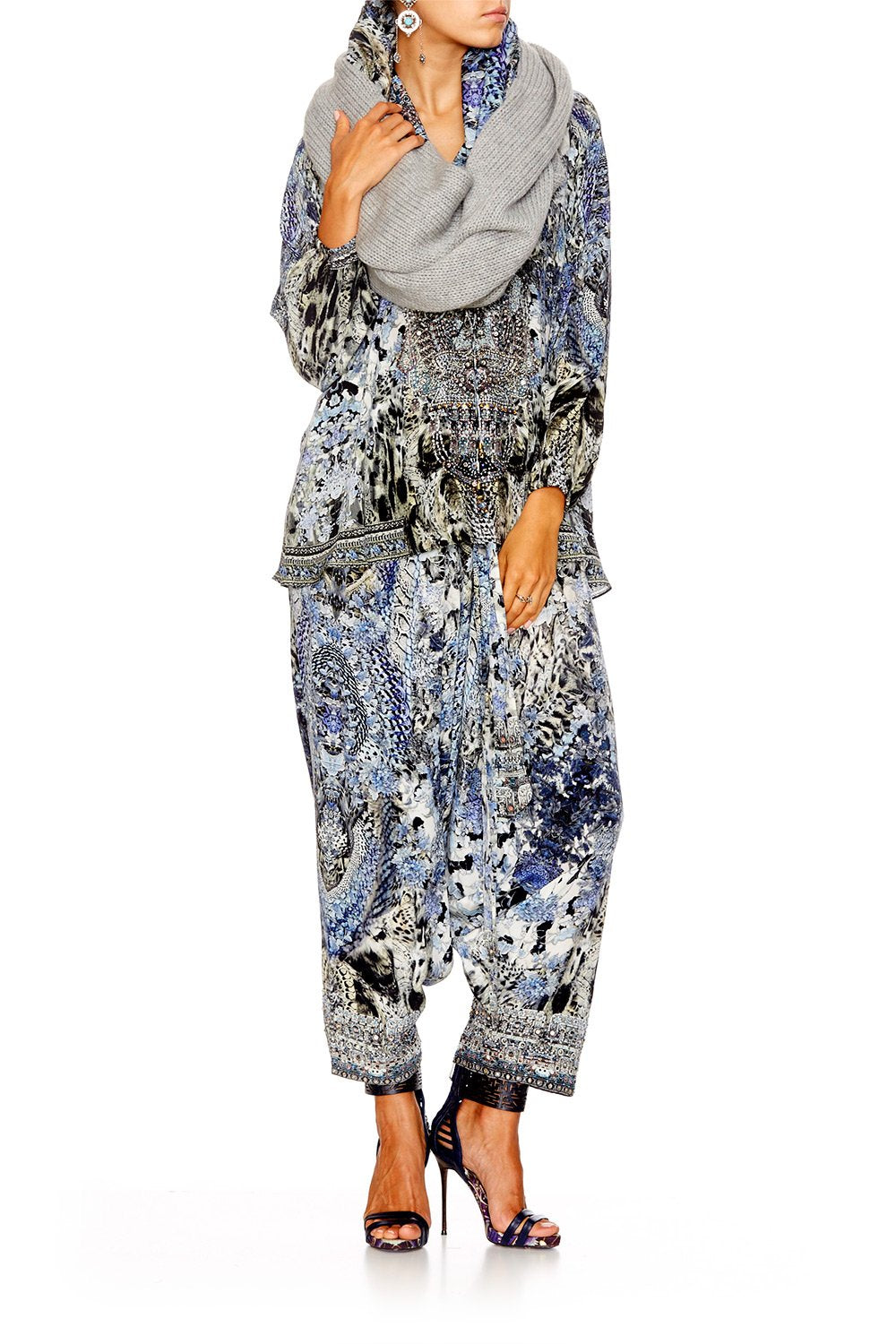 HUSH HUSH DOUBLE SIDED SCARF