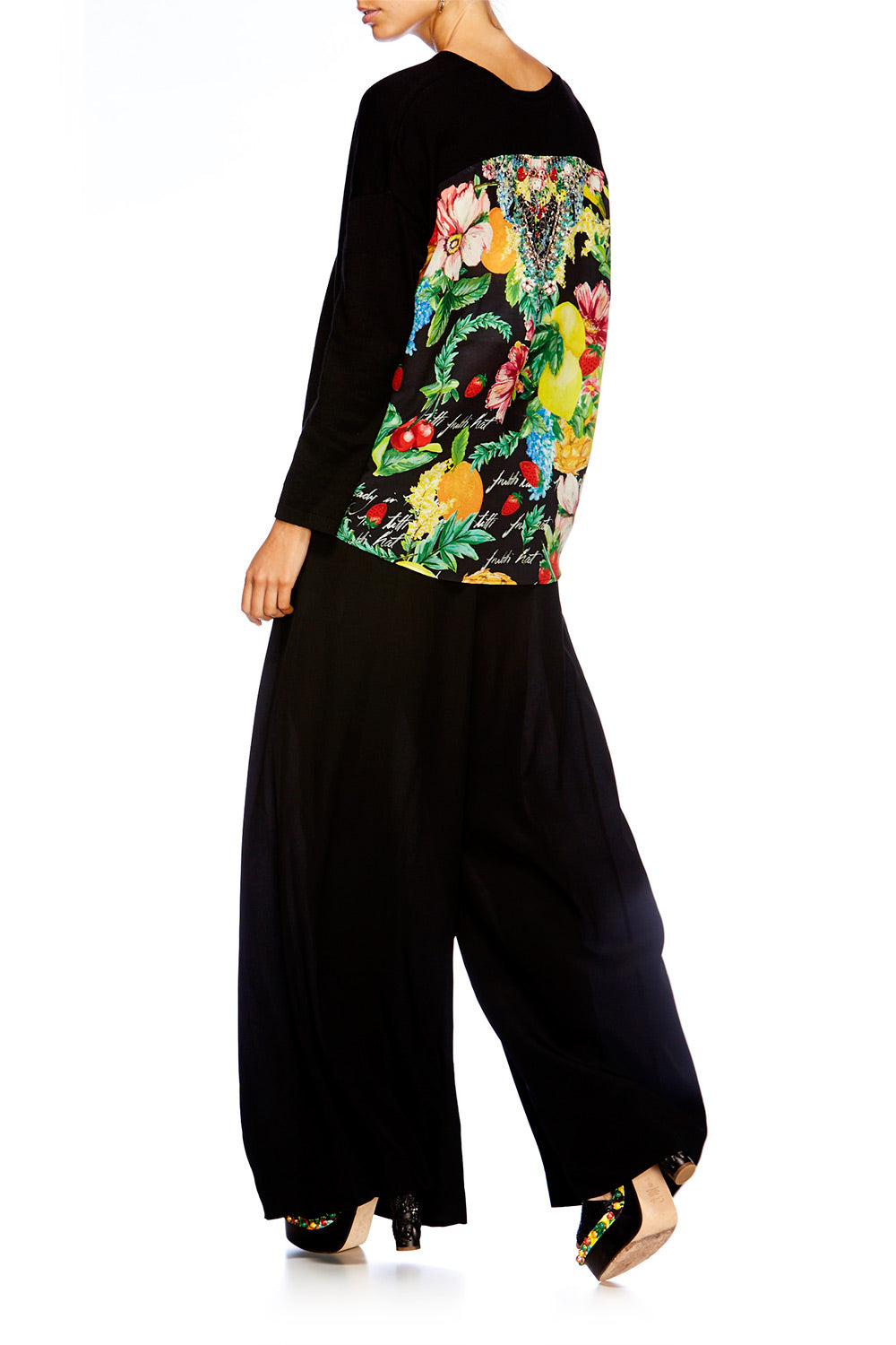 CALL ME CARMEN CREW NECK JUMPER