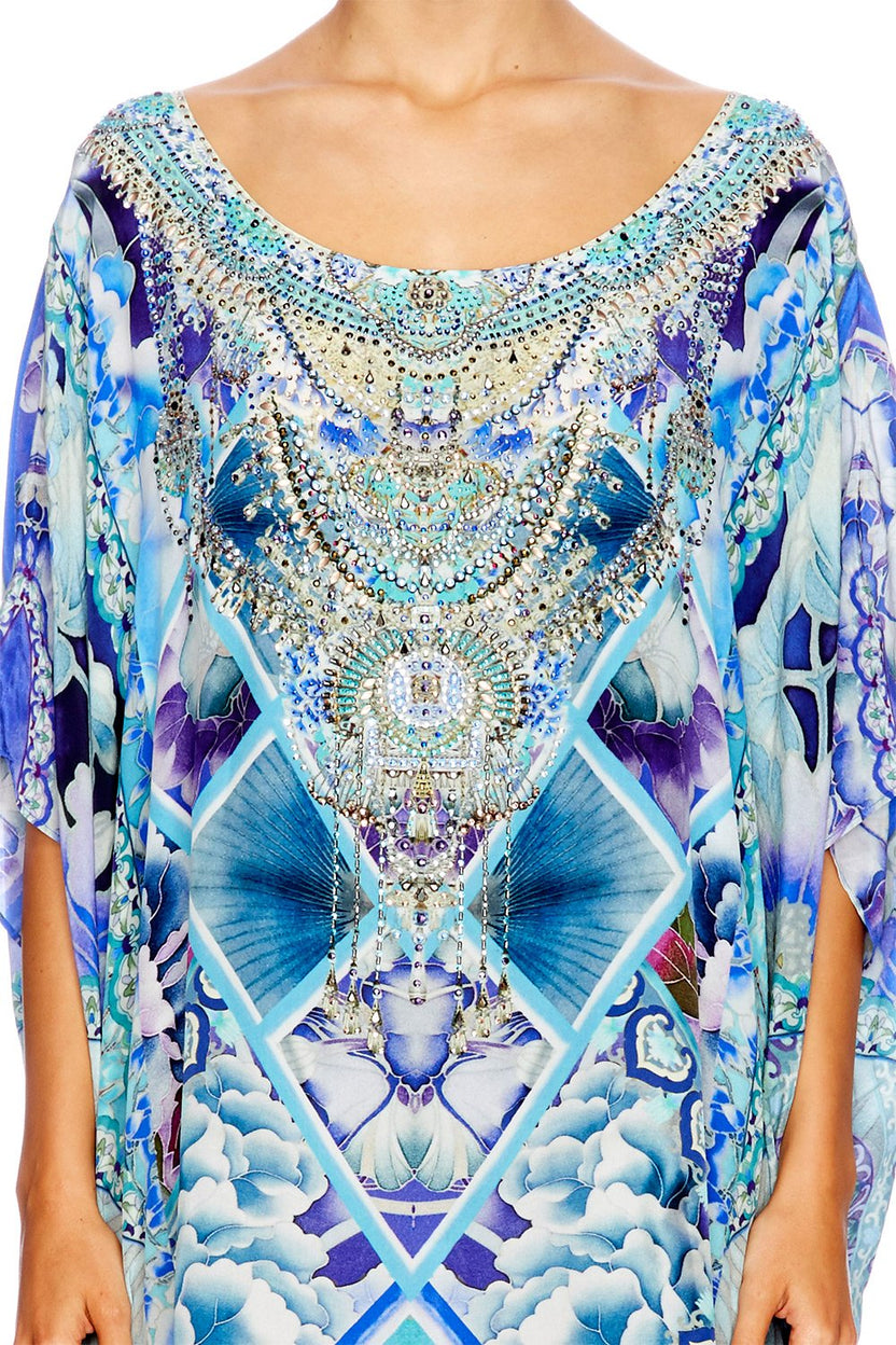 ROUND NECK KAFTAN OCTOPIA