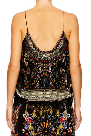 DANCING IN THE DARK DOUBLE LAYER CAMI TOP
