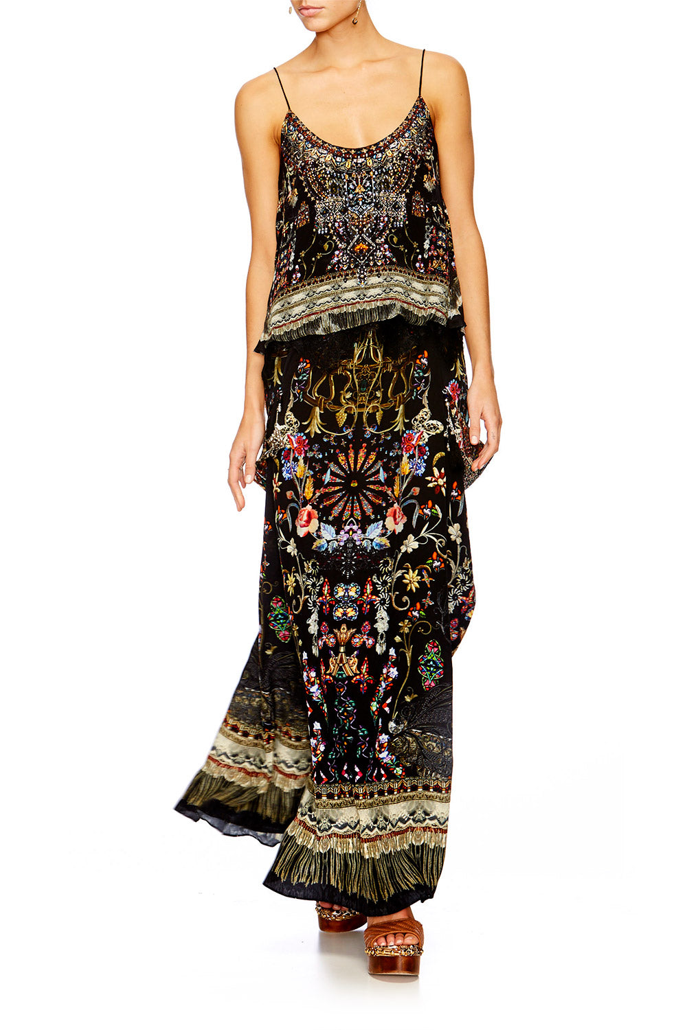 DANCING IN THE DARK DOUBLE LAYER CAMI TOP