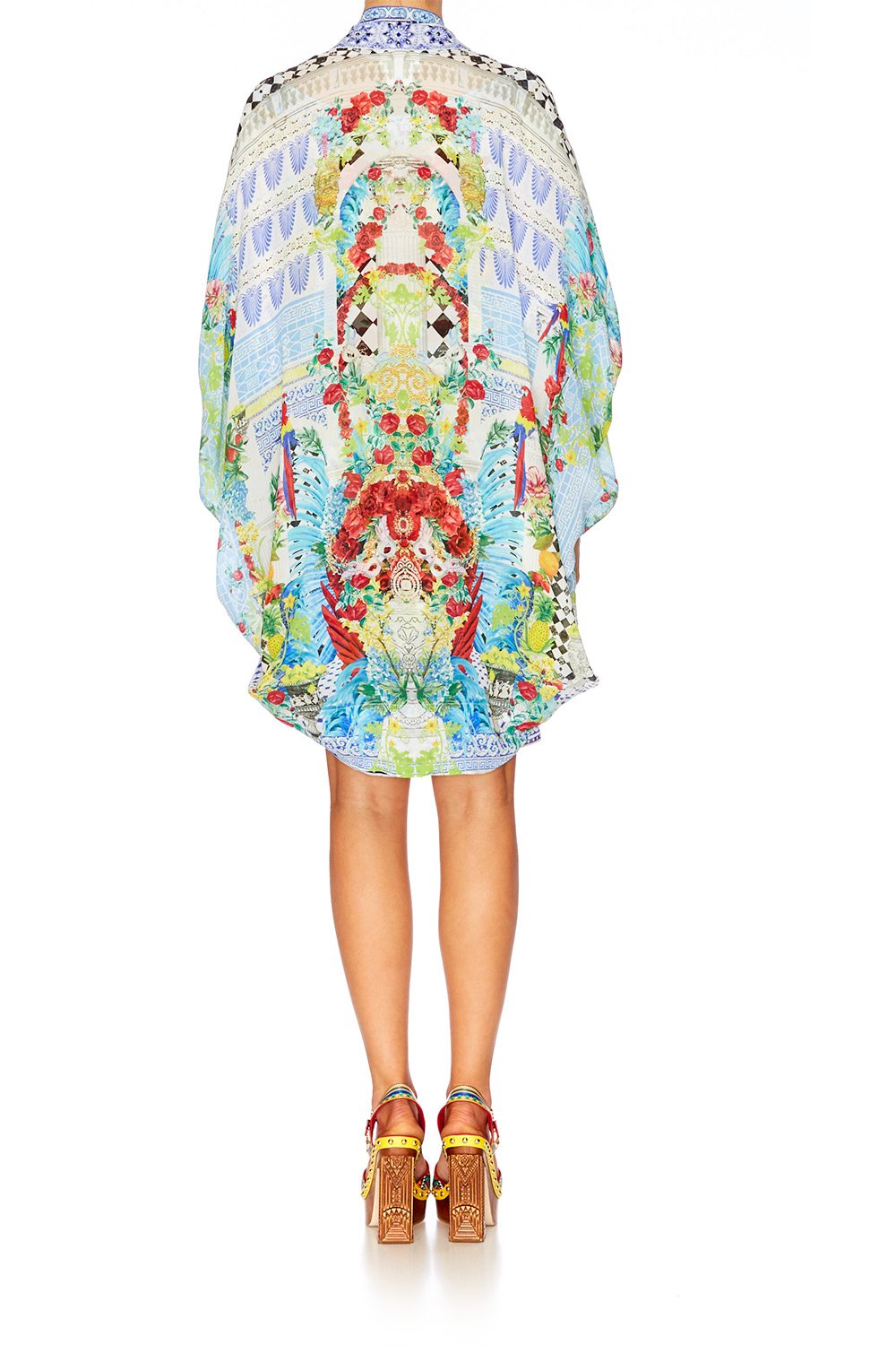 OPEN FRONT CARDI CAPE LADY LODGE