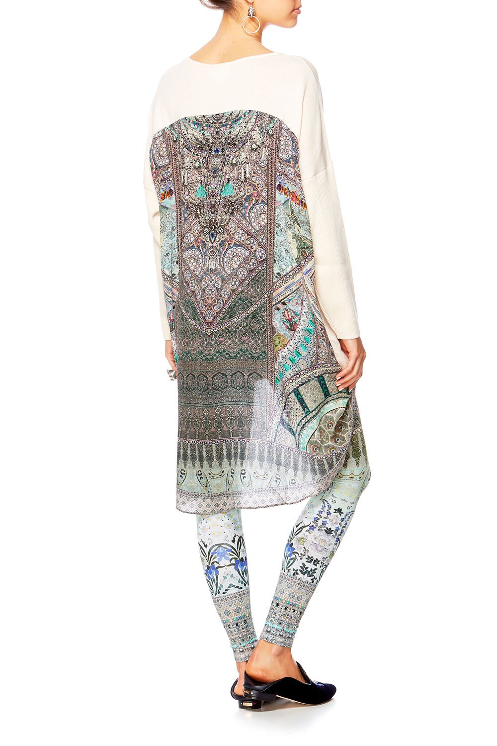 MAMAS HOME LONG SLEEVE JUMPER W PRINTED BACK