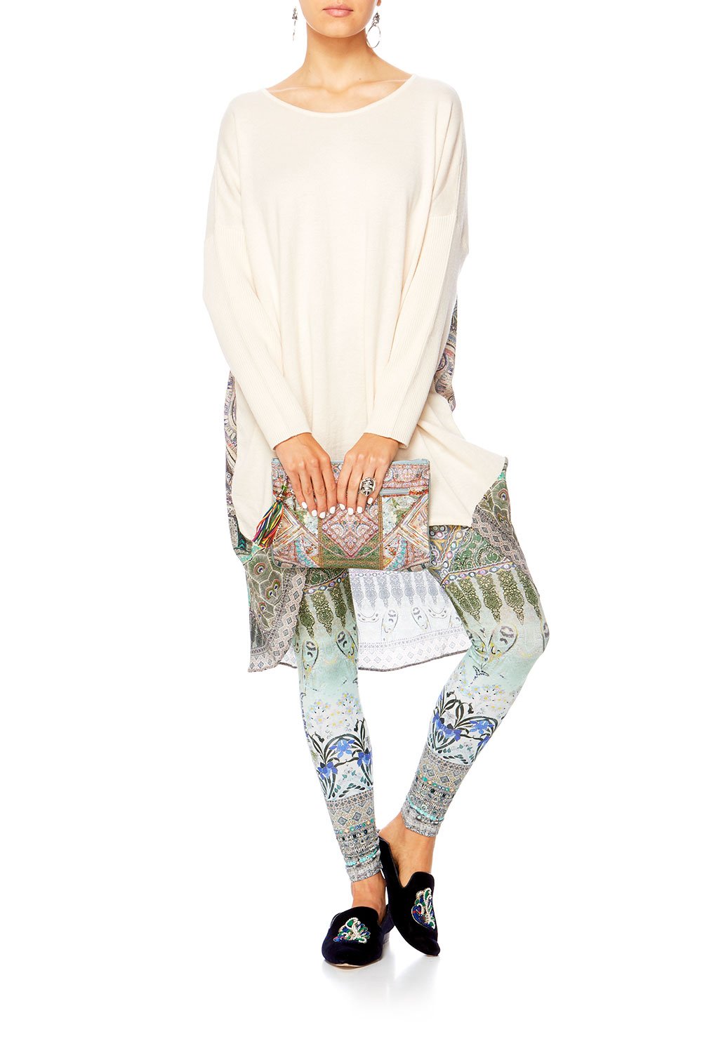 MAMAS HOME LONG SLEEVE JUMPER W PRINTED BACK