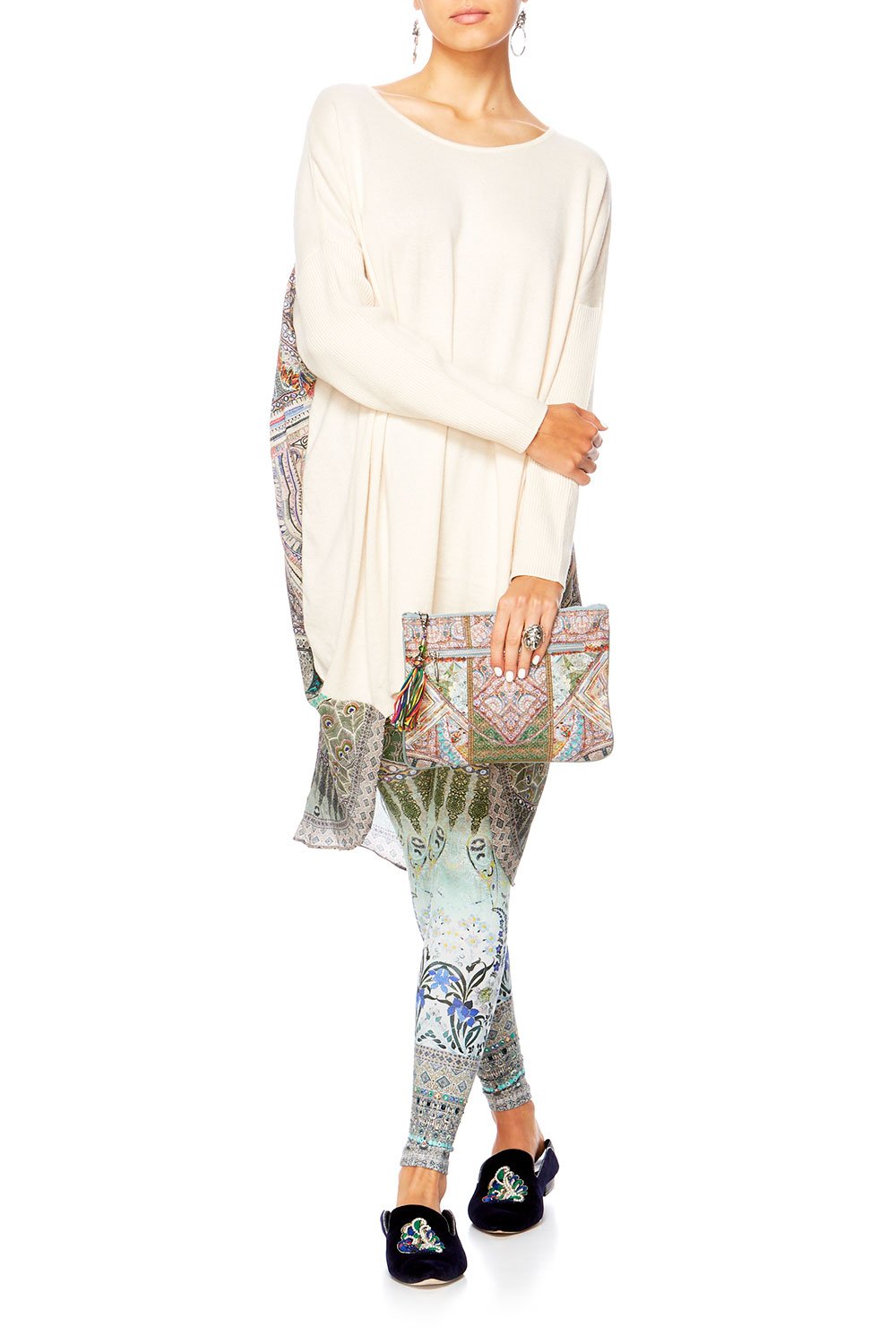 MAMAS HOME LONG SLEEVE JUMPER W PRINTED BACK