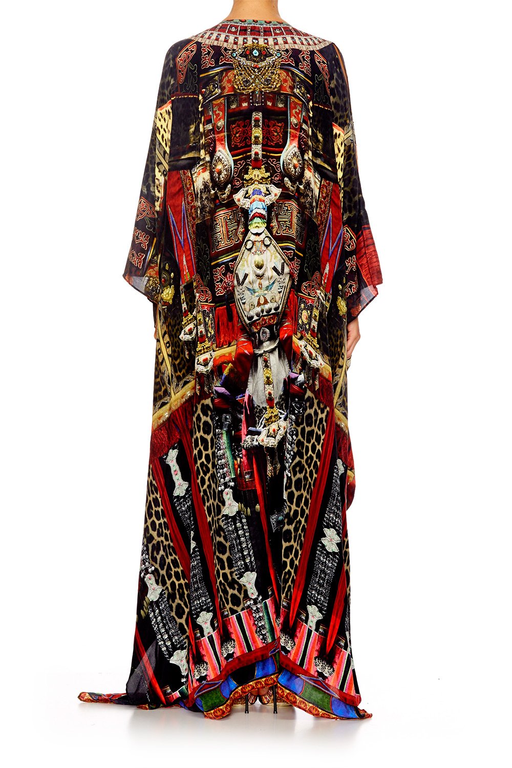 IN A DALAI DAZE SPLIT FRONT & SLEEVE KAFTAN